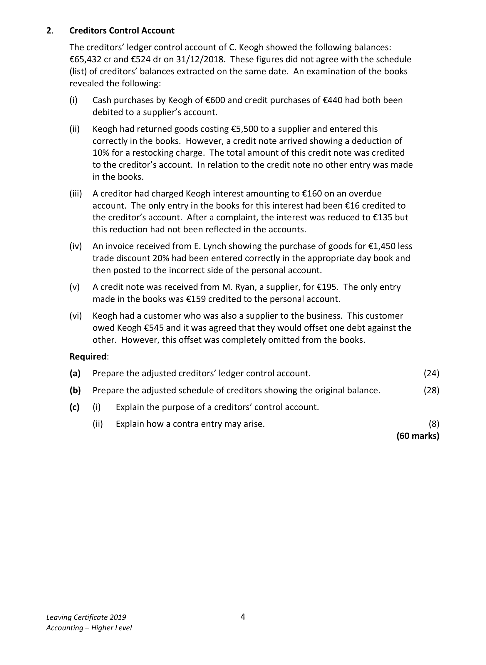 2019 Q2 question