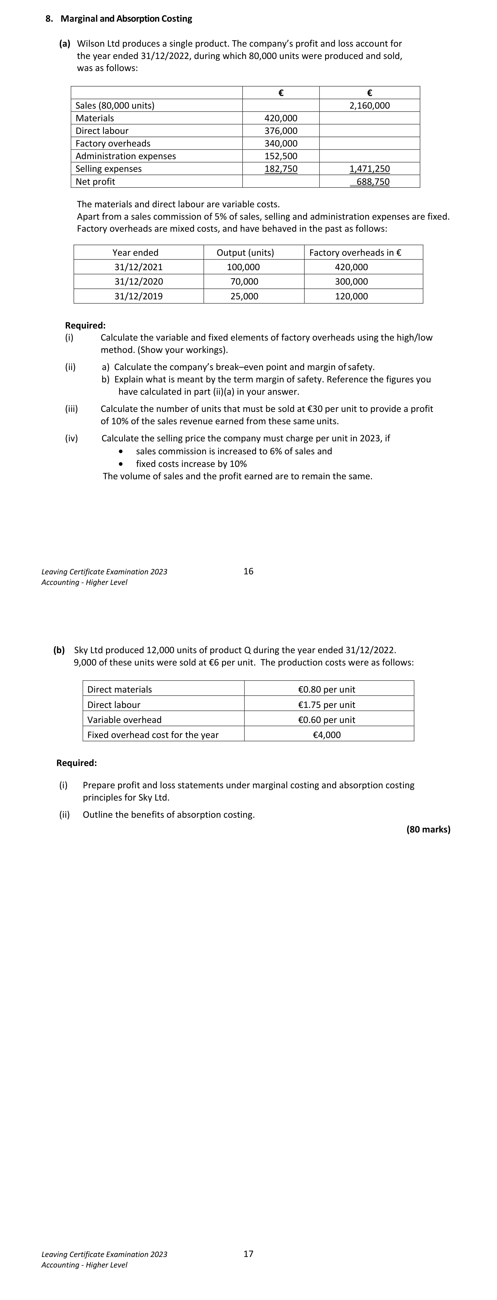 2023 Q8 question