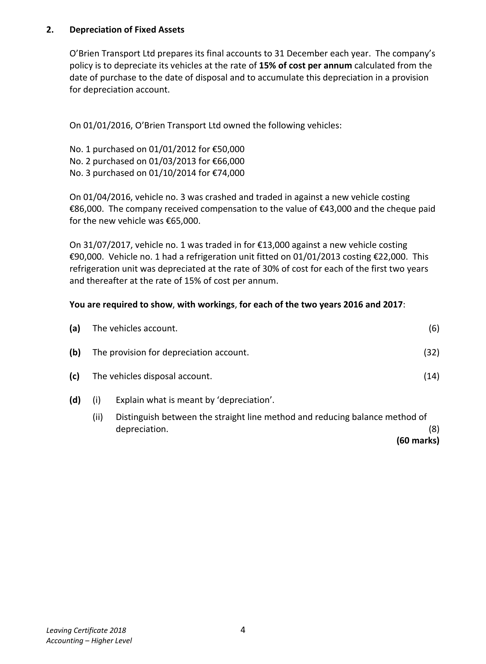 2018 Q2 question