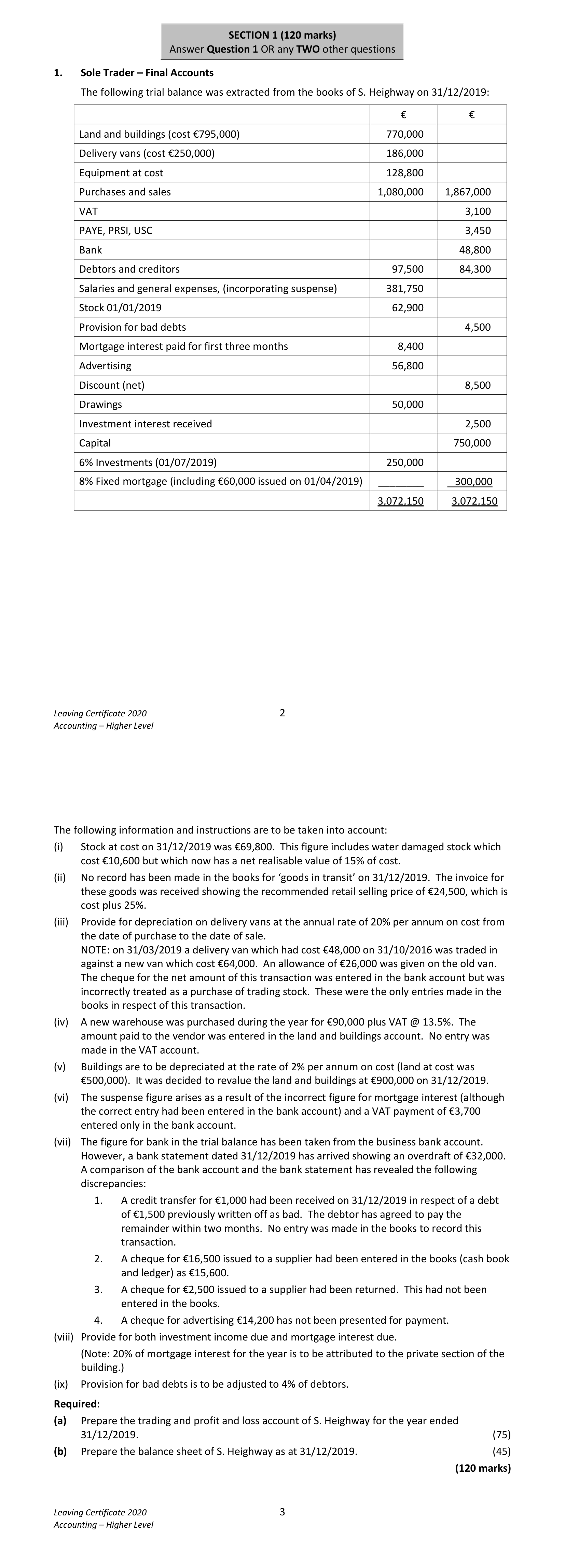 2020 Q1 question
