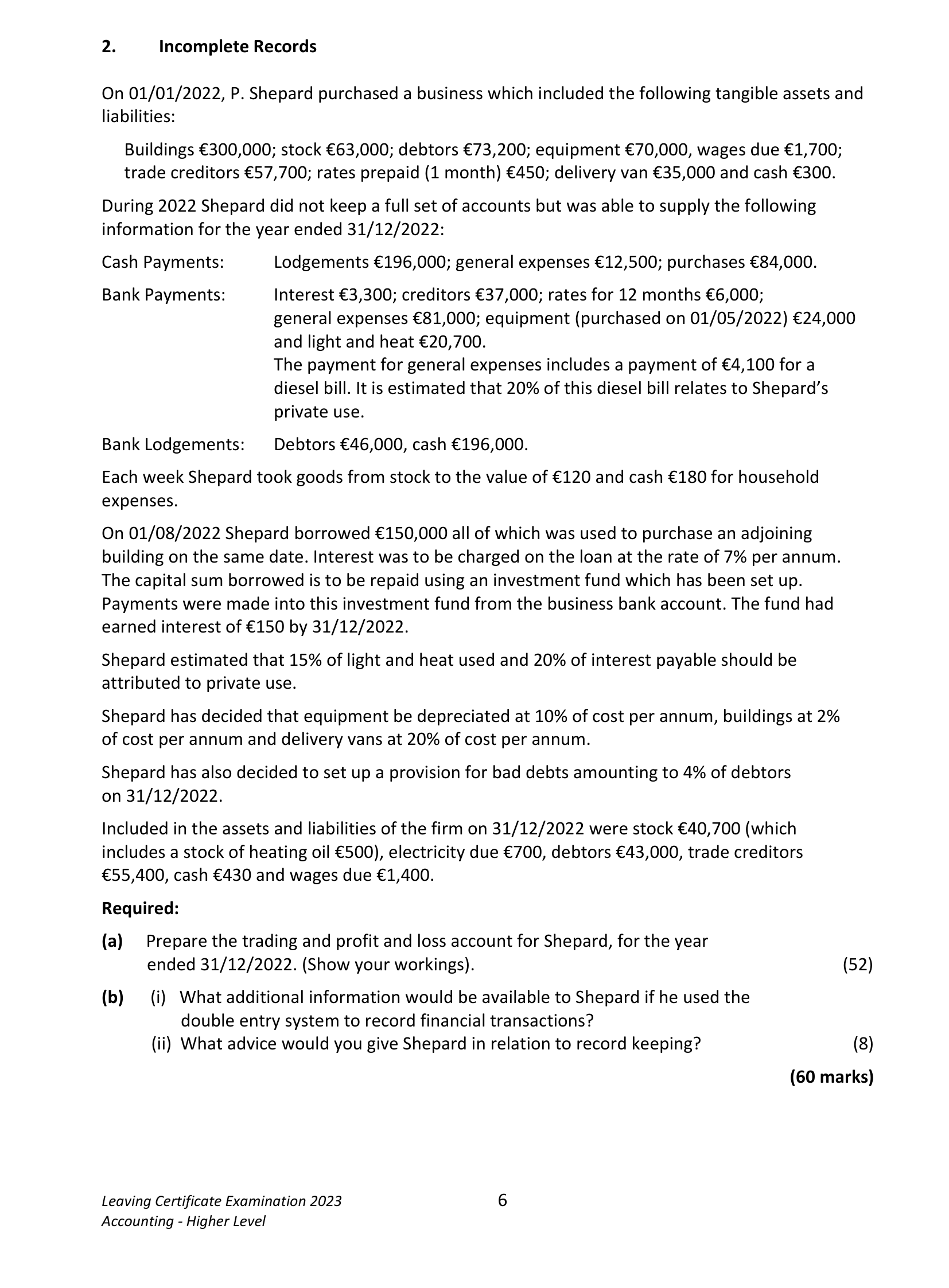 2023 Q2 question
