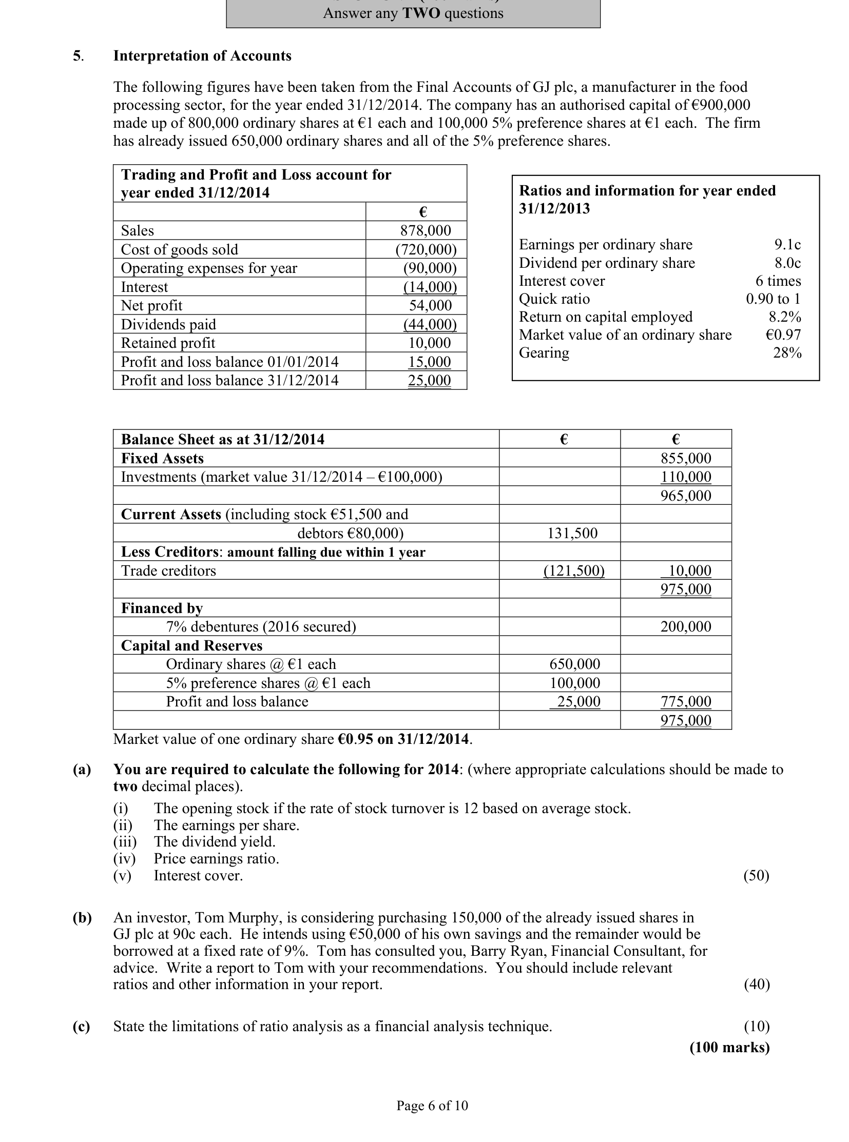 2015 Q5 question