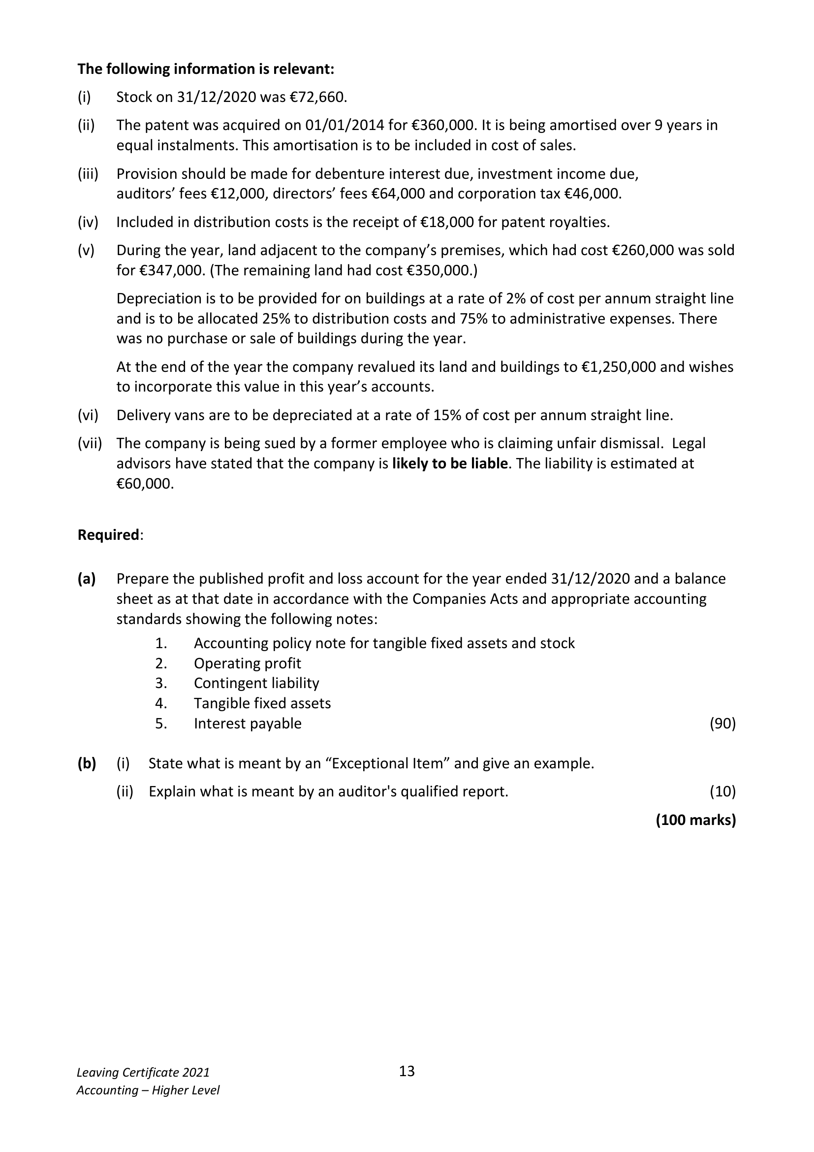 2021 Q7 question