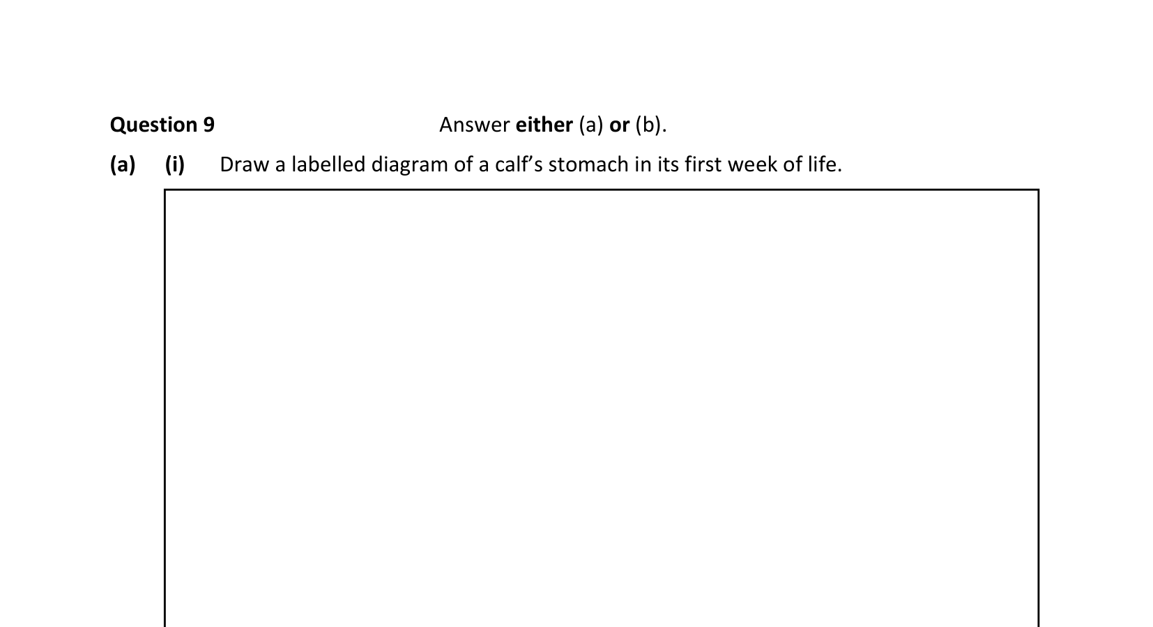2022 Q9 question