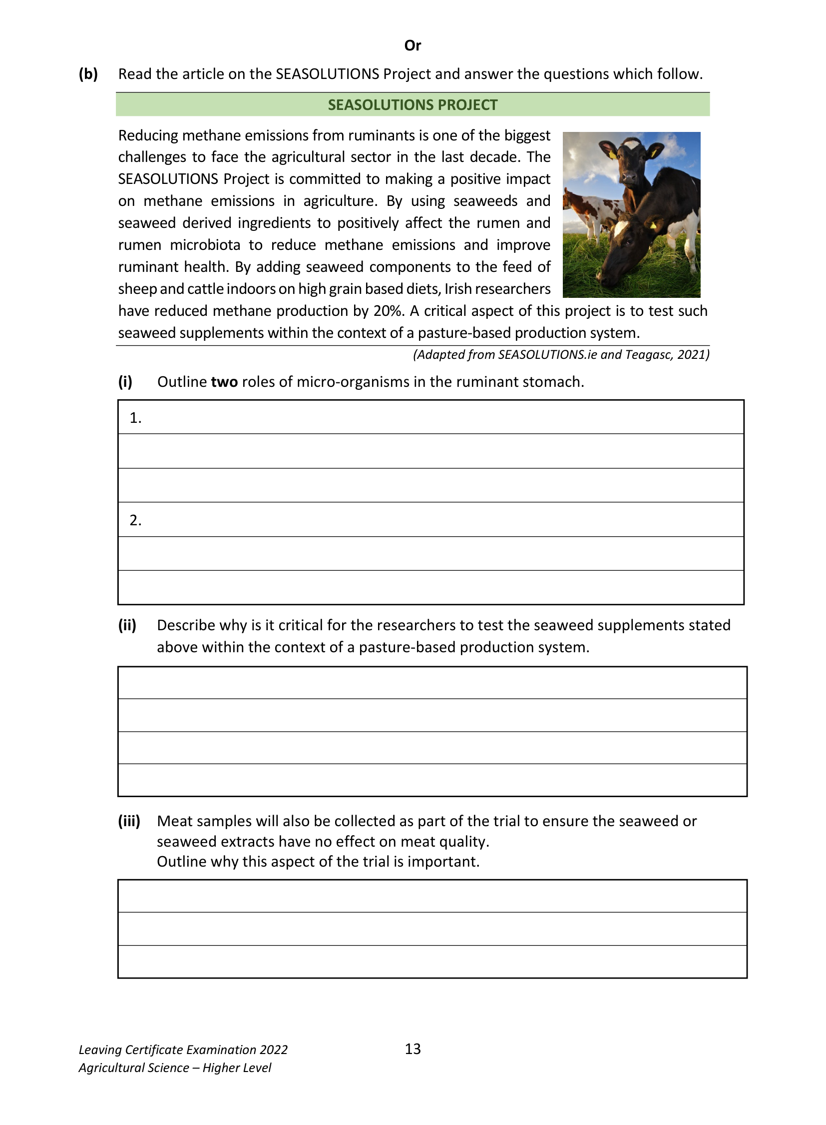 2022 Q9 question