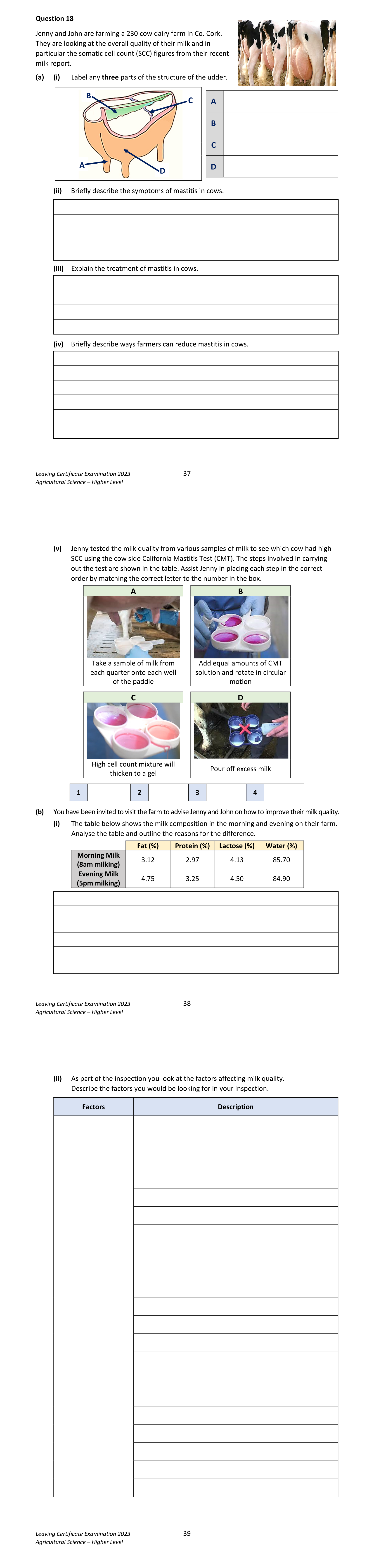 2023 Q18 question