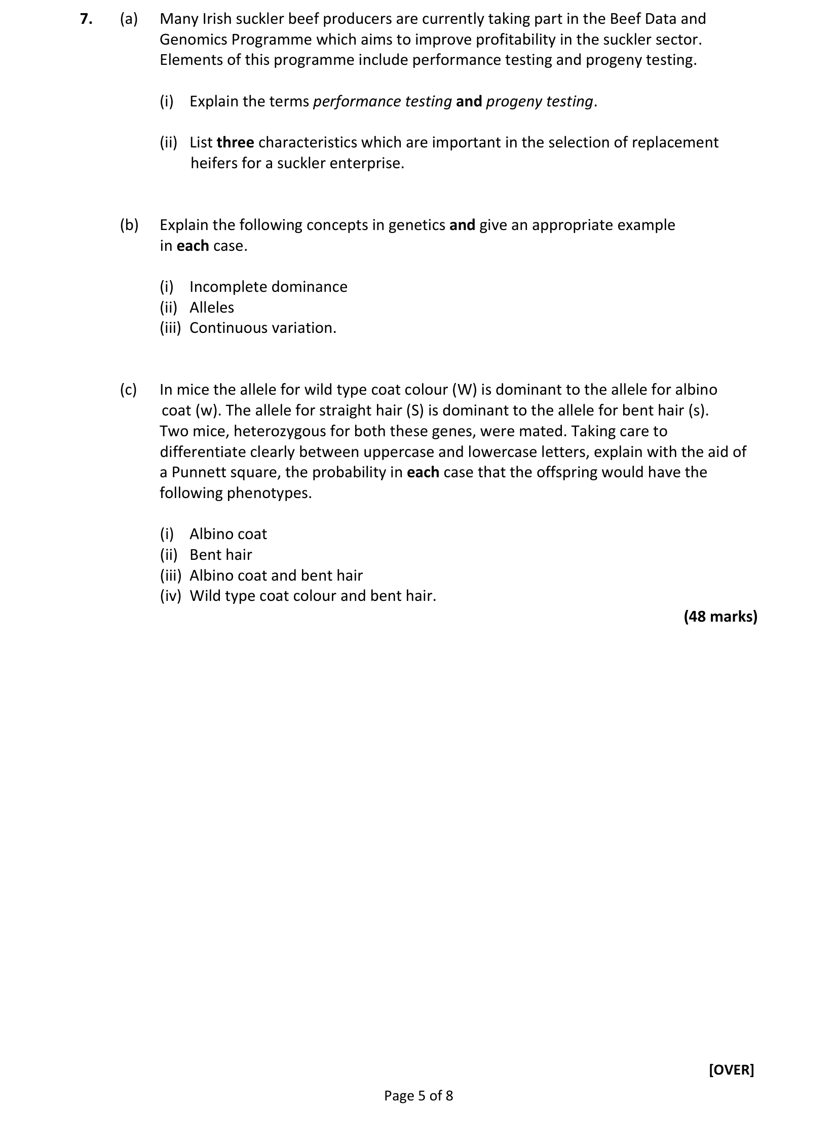 2017 Q7 question