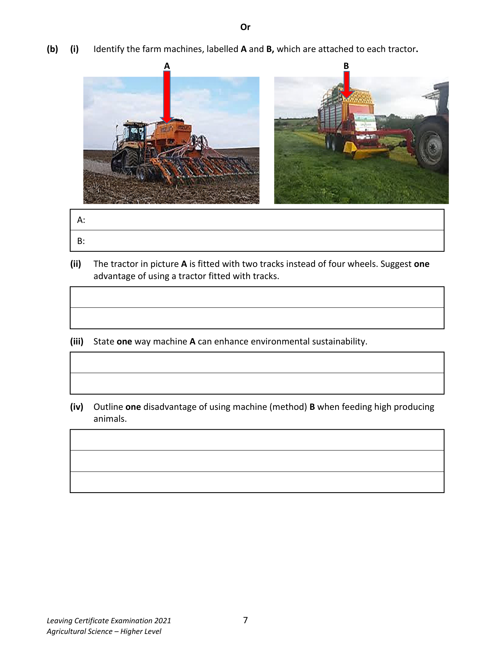 2021 Q3 question