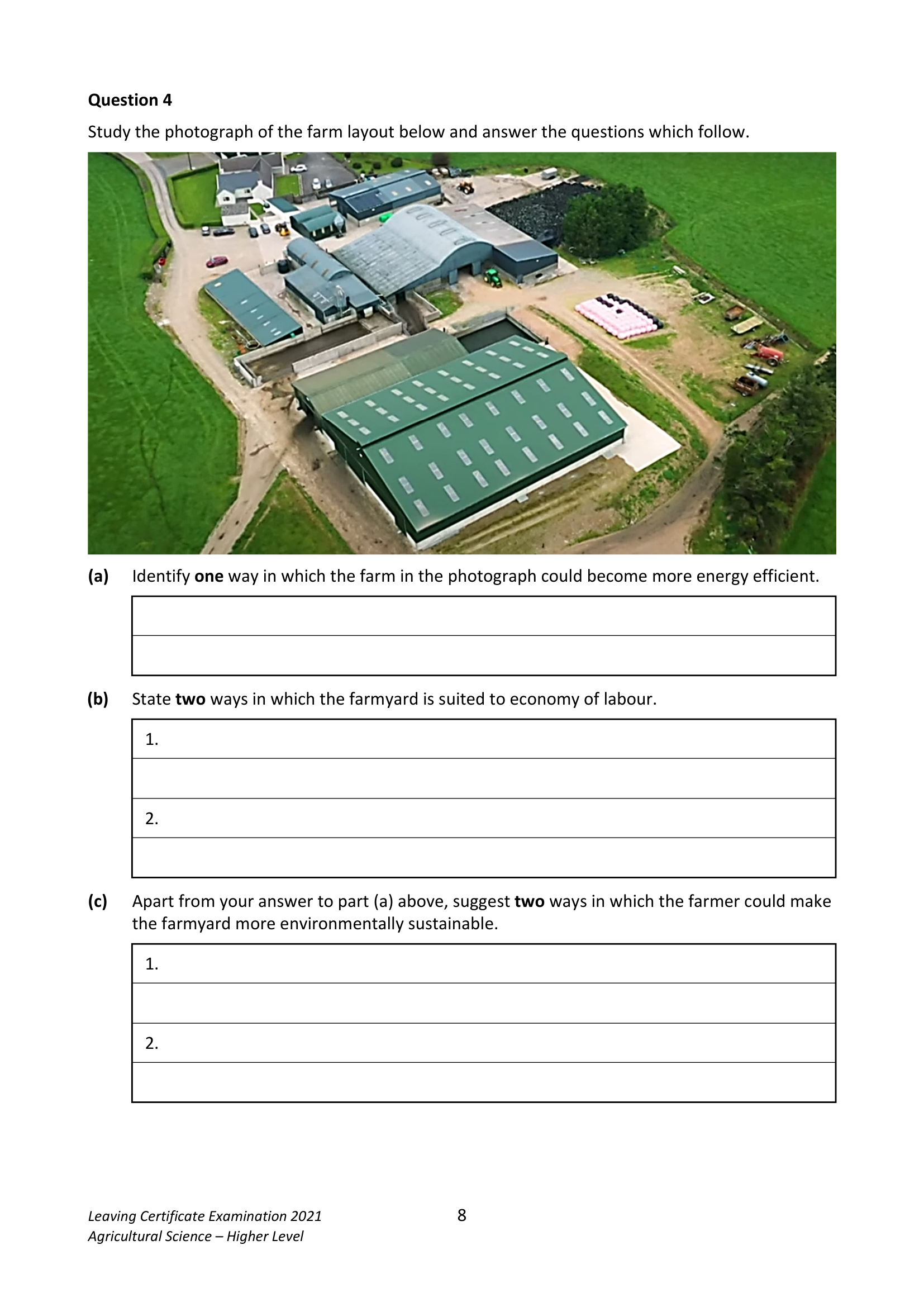 2021 Q4 question