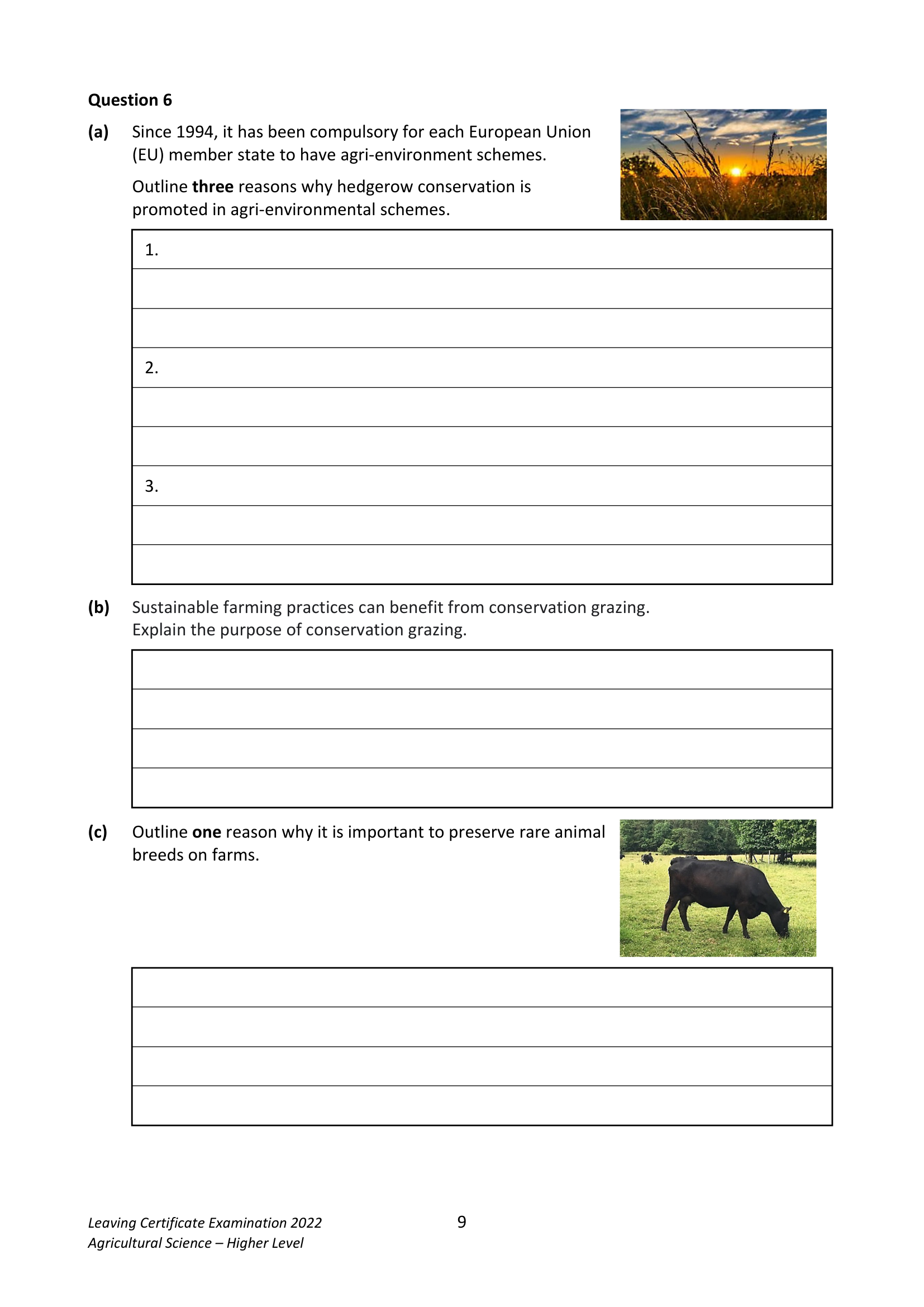 2022 Q6 question