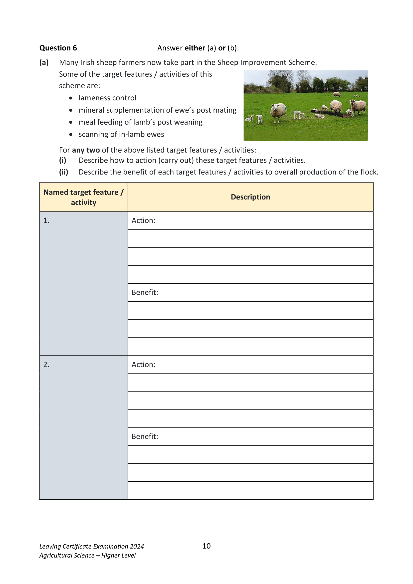 2024 Q6 question