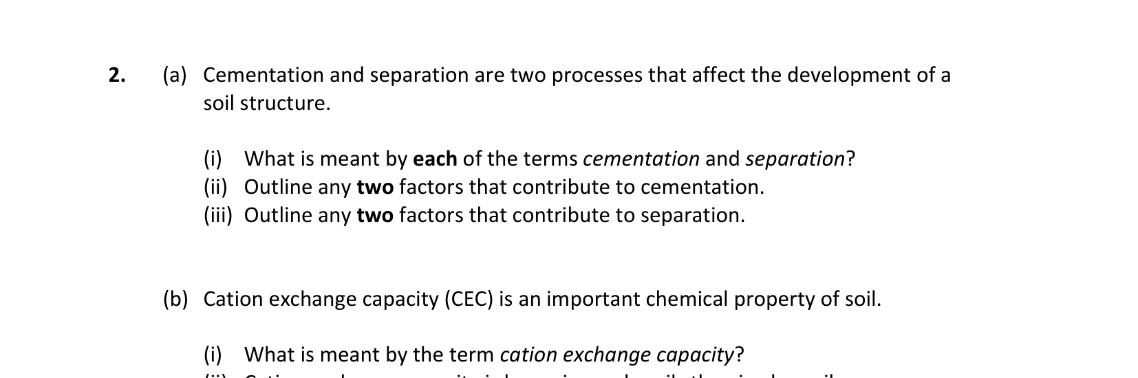 2020 Q2 question