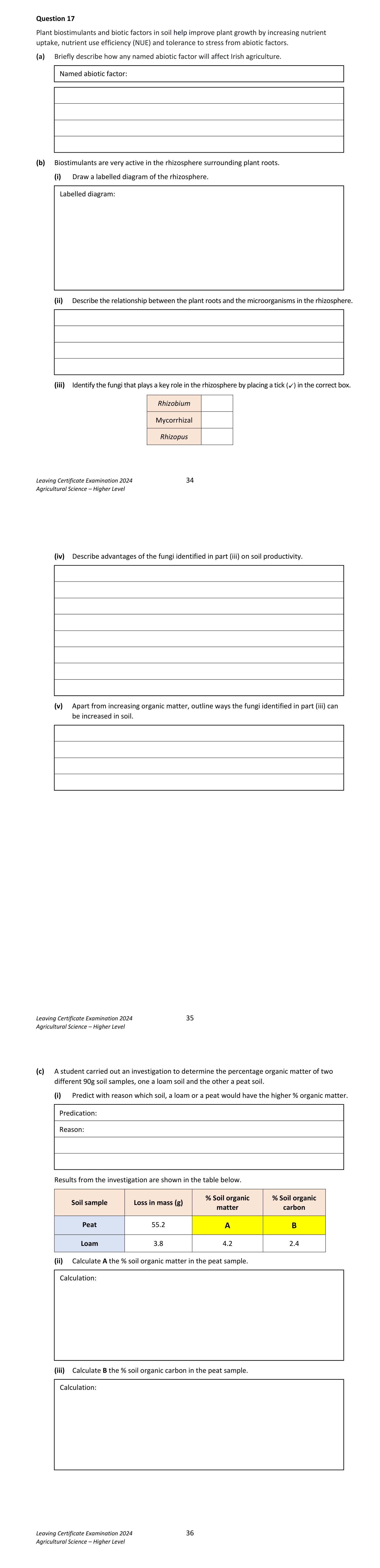 2024 Q17 question