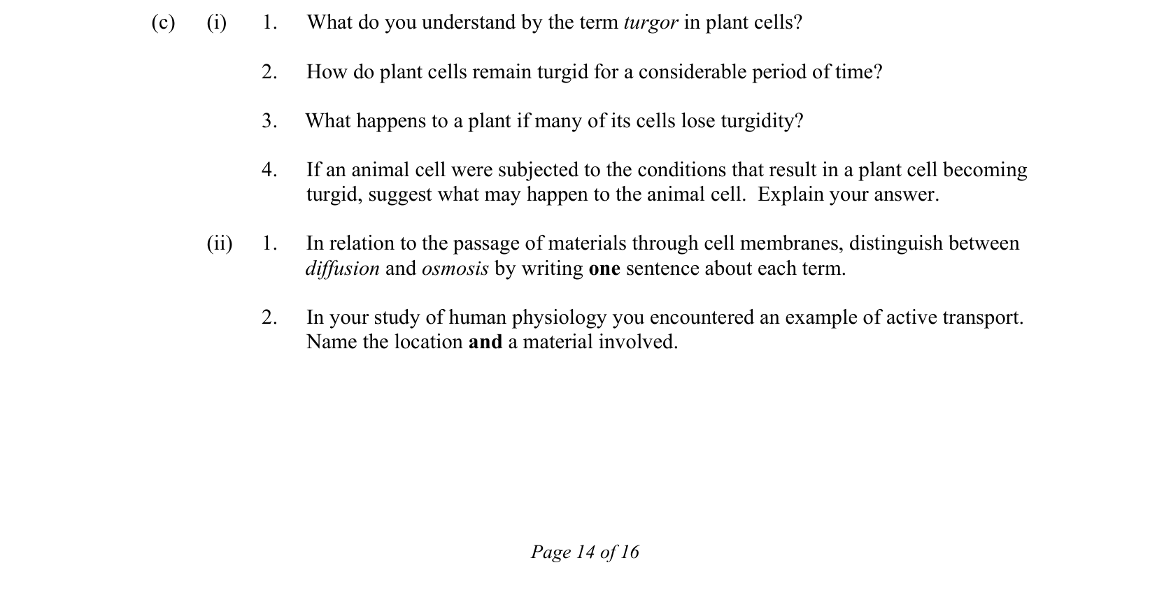 2016 Q14 question