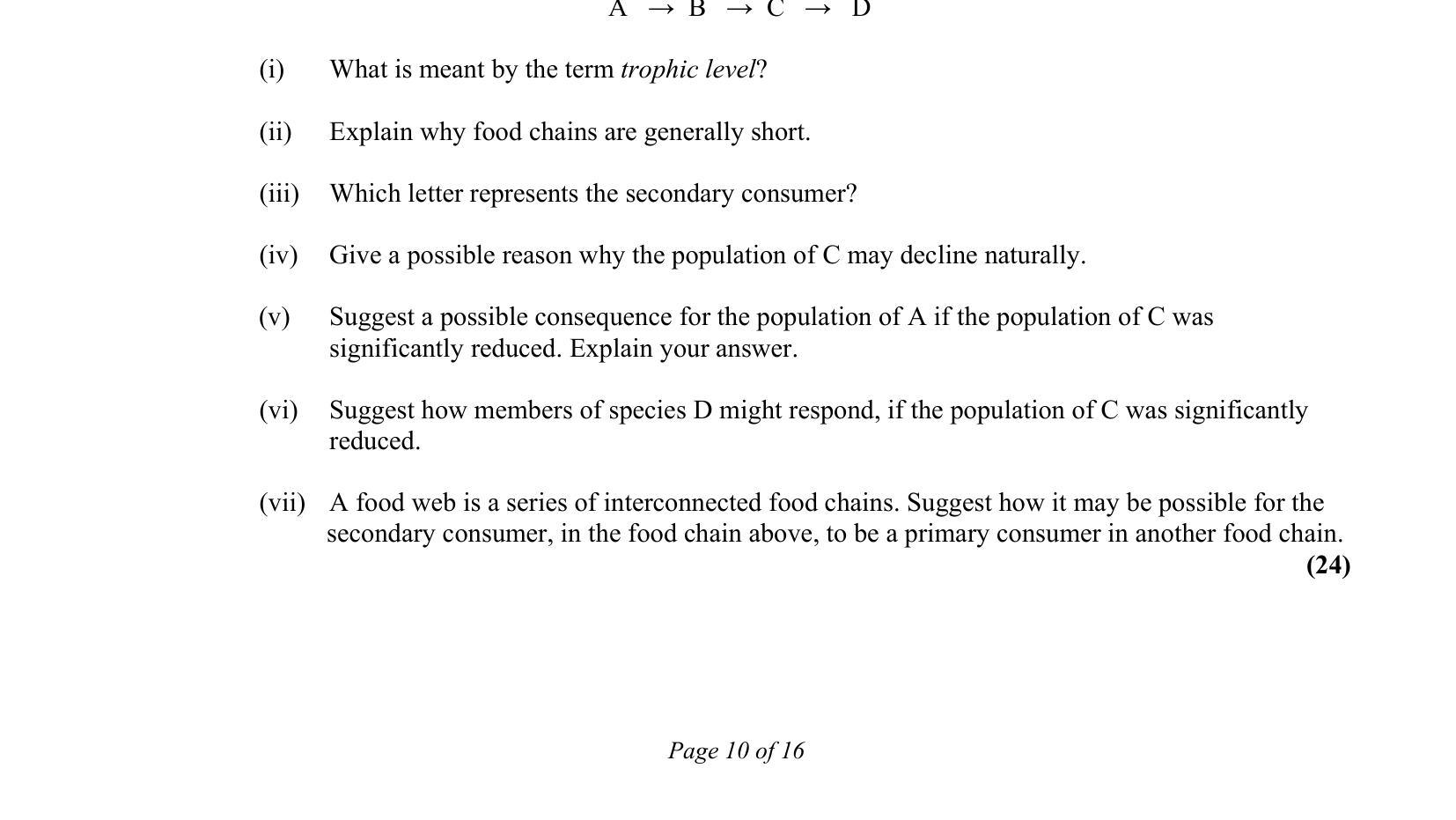 2016 Q10 question