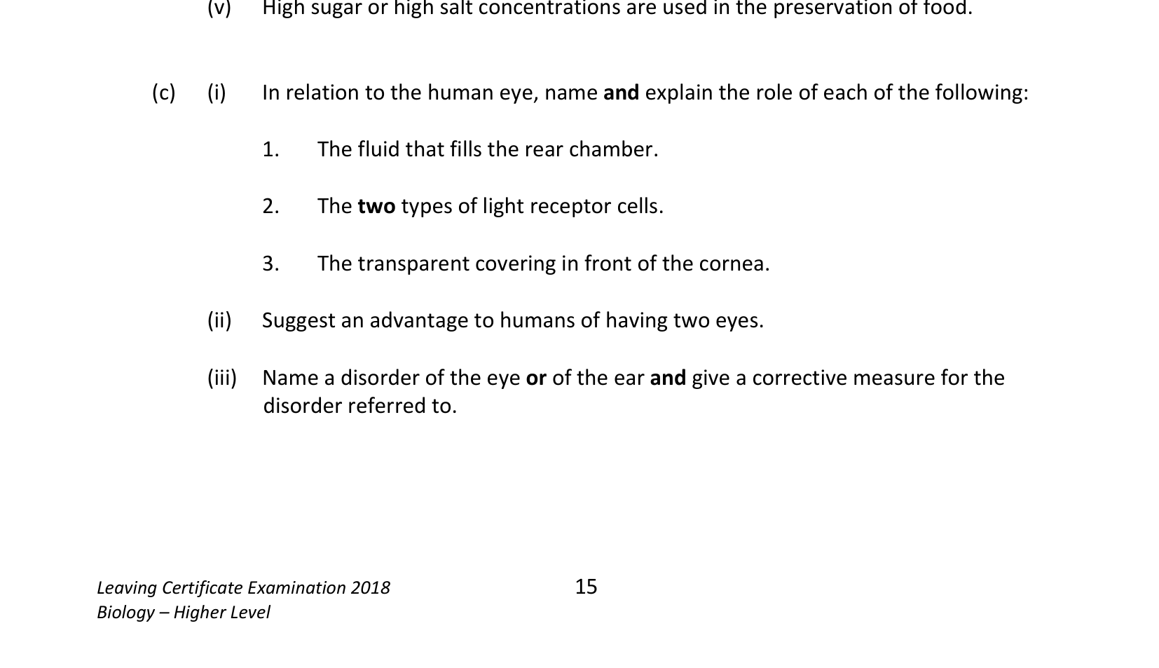 2018 Q15 question