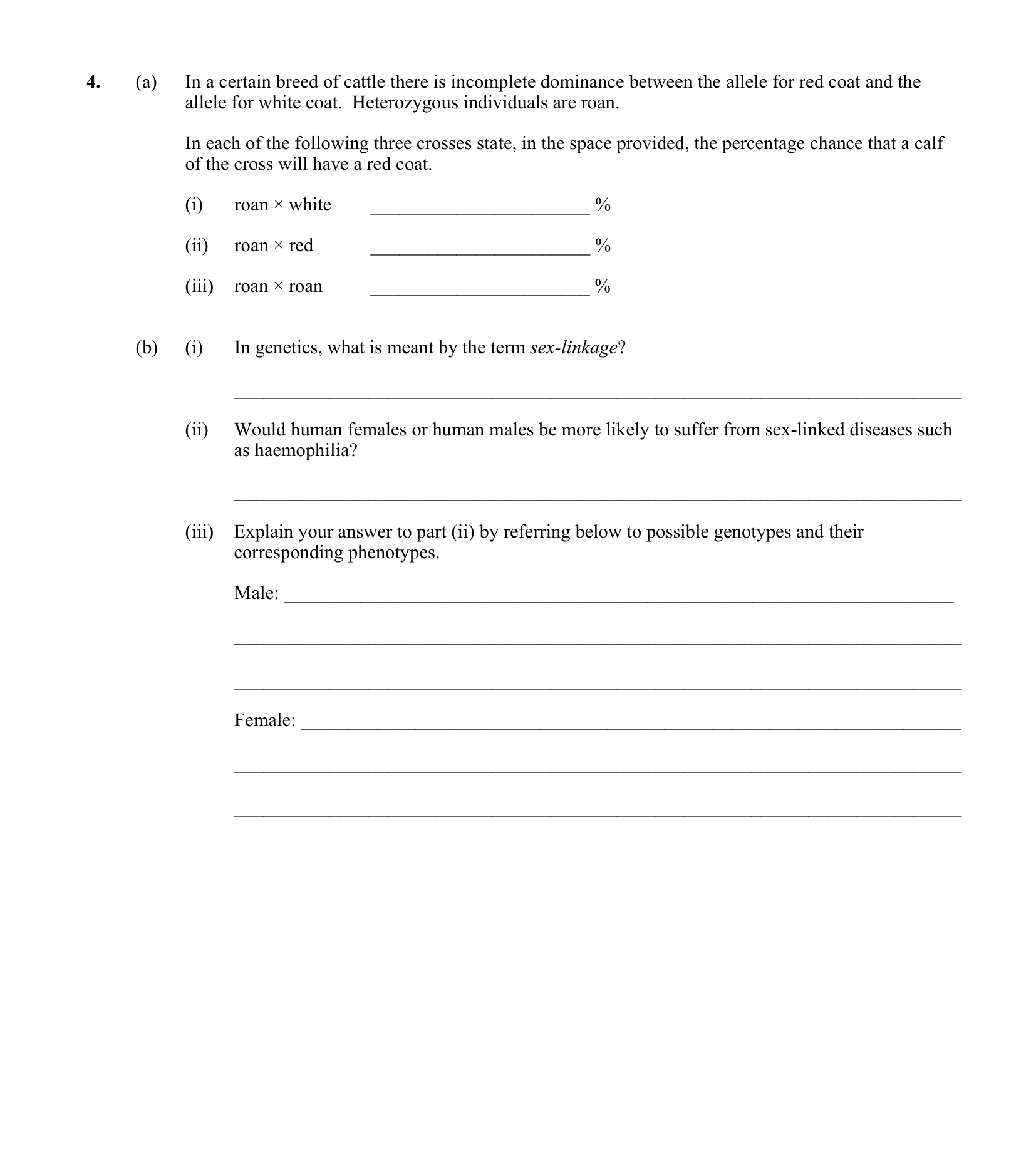 2016 Q4 question