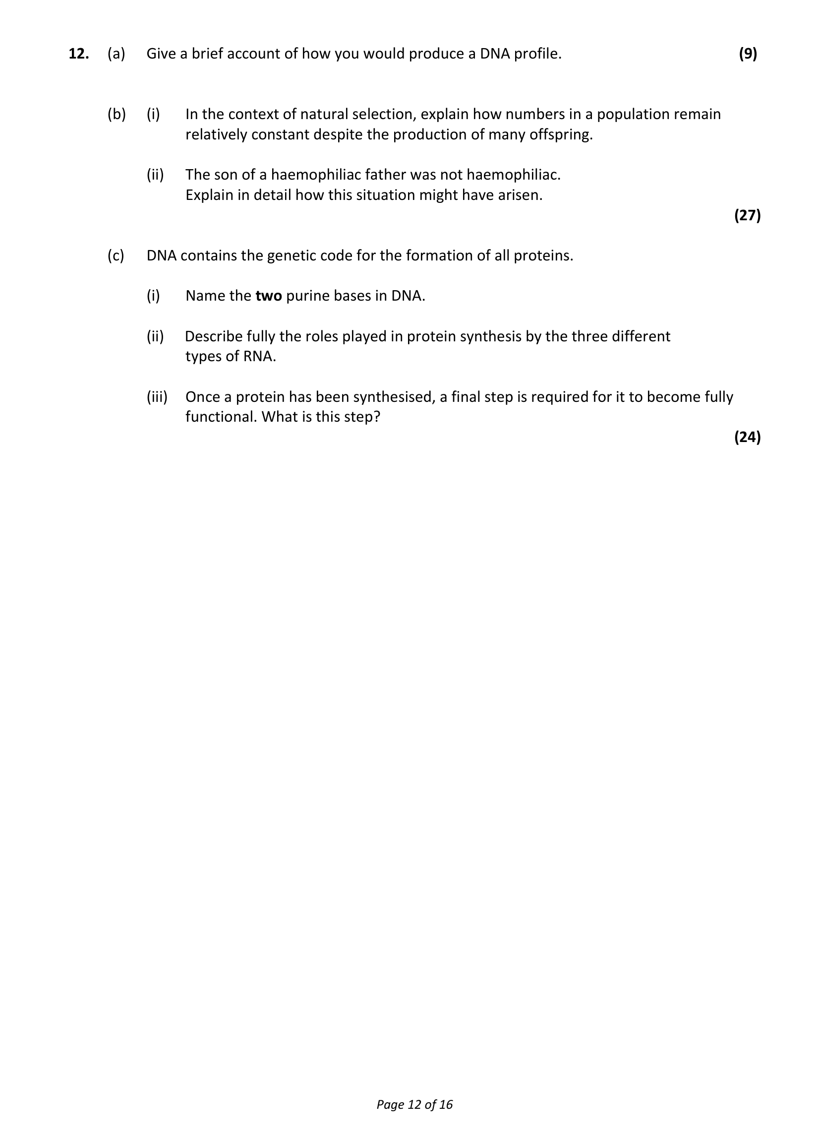 2017 Q12 question