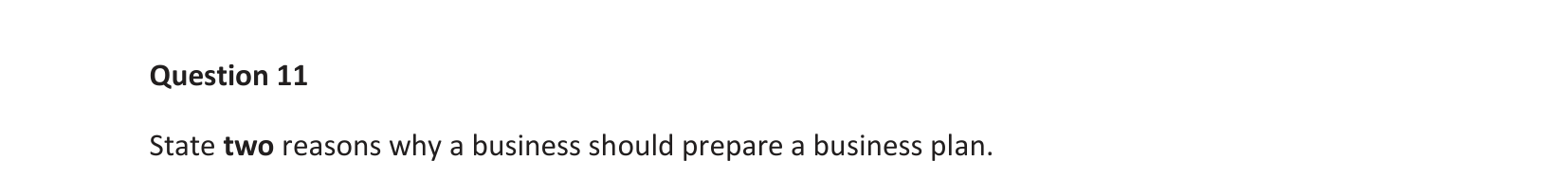 2019 Q11 question