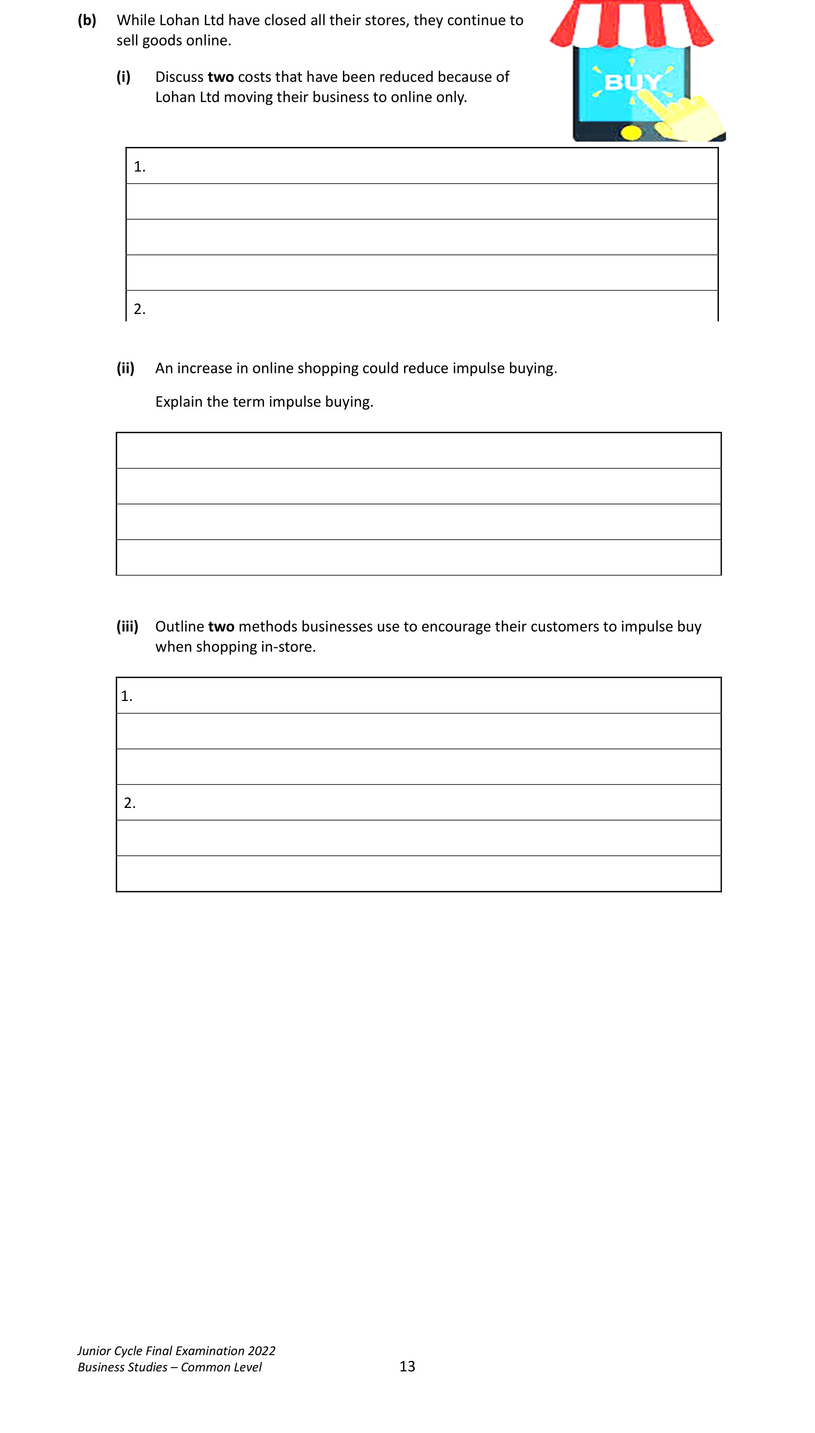 2022 Q16 question