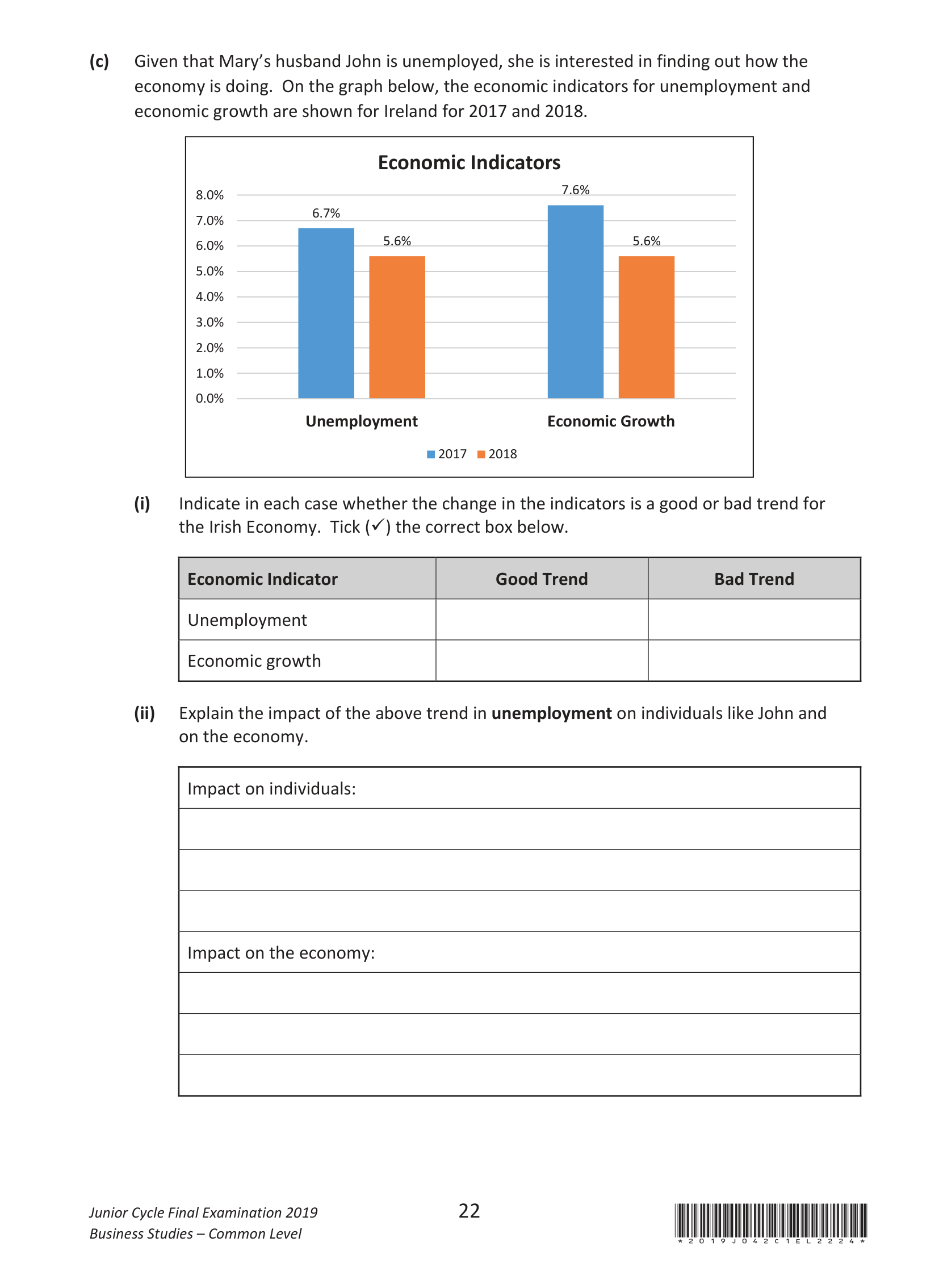 2019 Q18 question