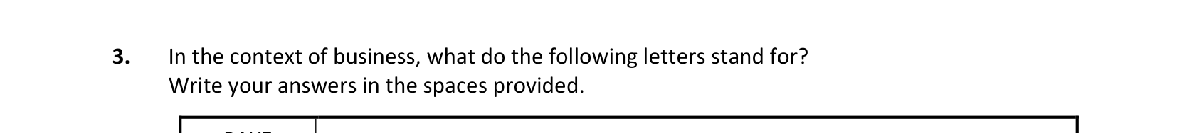 2019 Q3 question