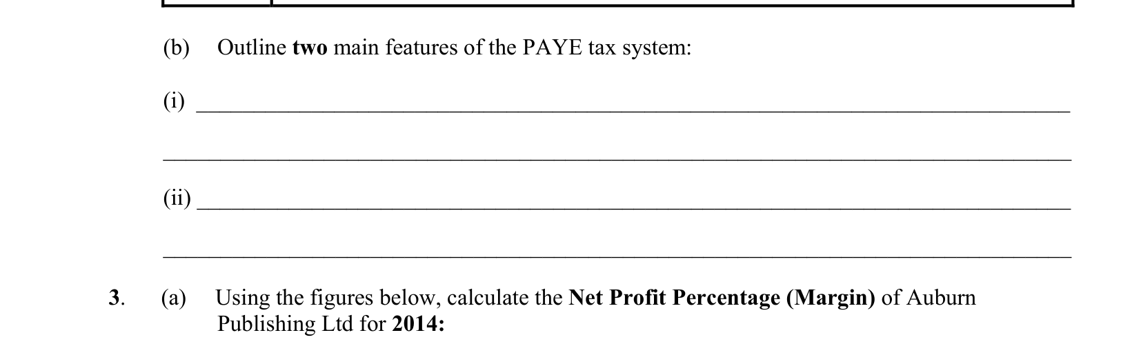 2015 Q3 question