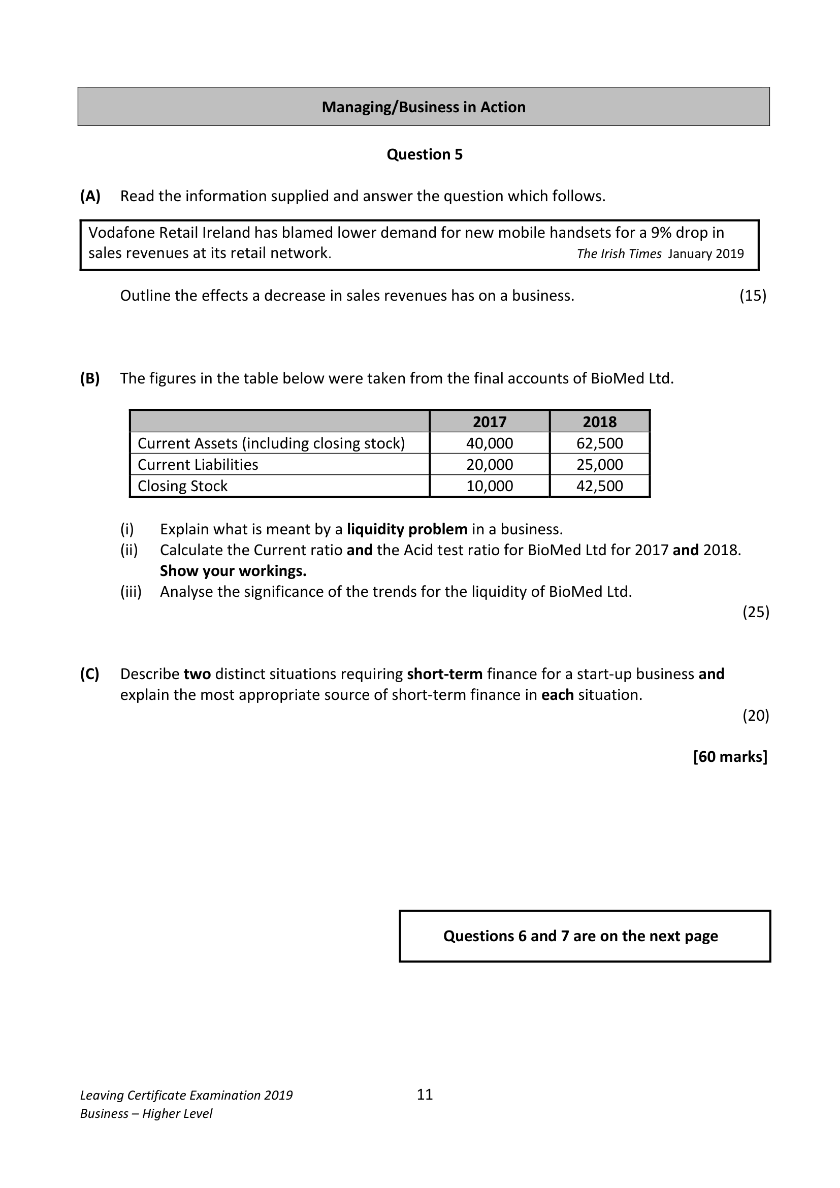 2019 Q17 question