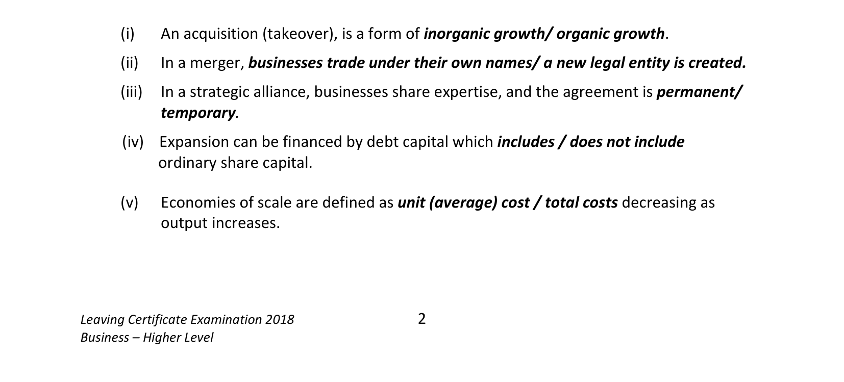 2018 Q3 question