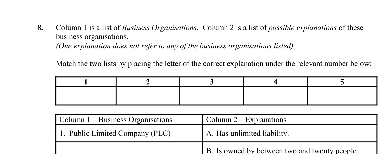 2015 Q8 question