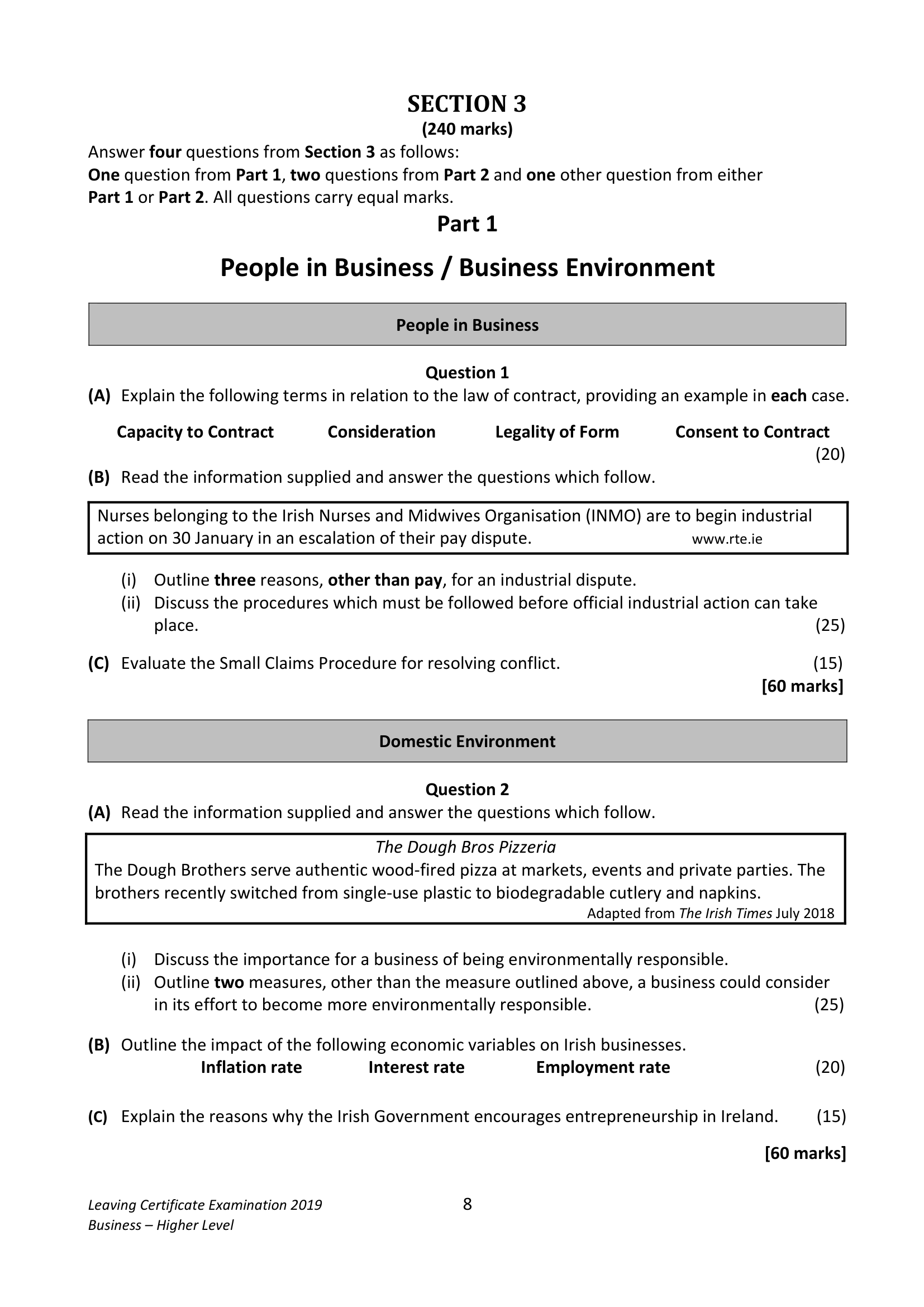 2019 Q14 question