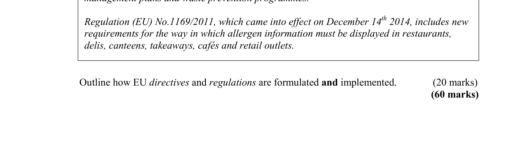 2015 Q3 question