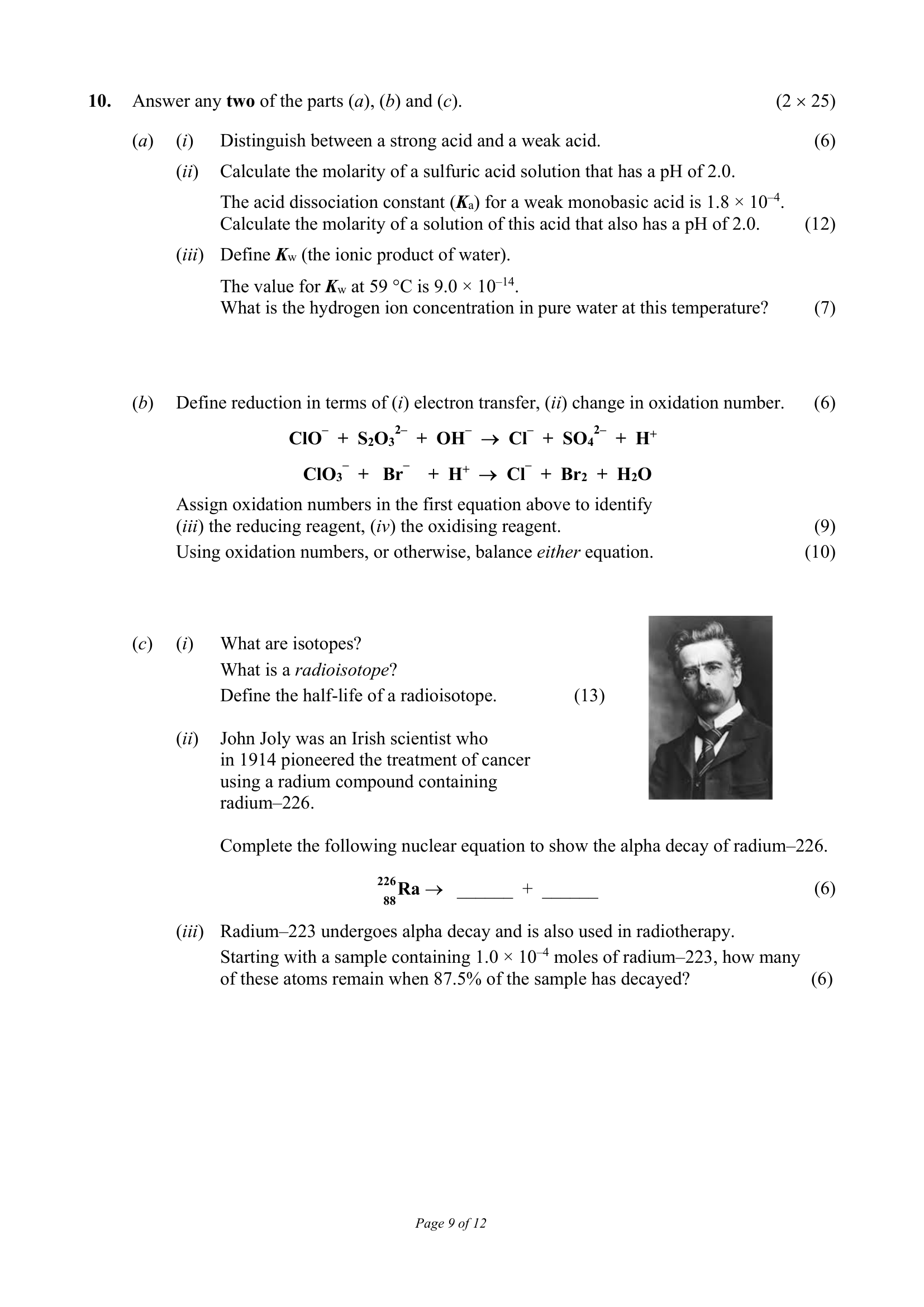 2016 Q10 question