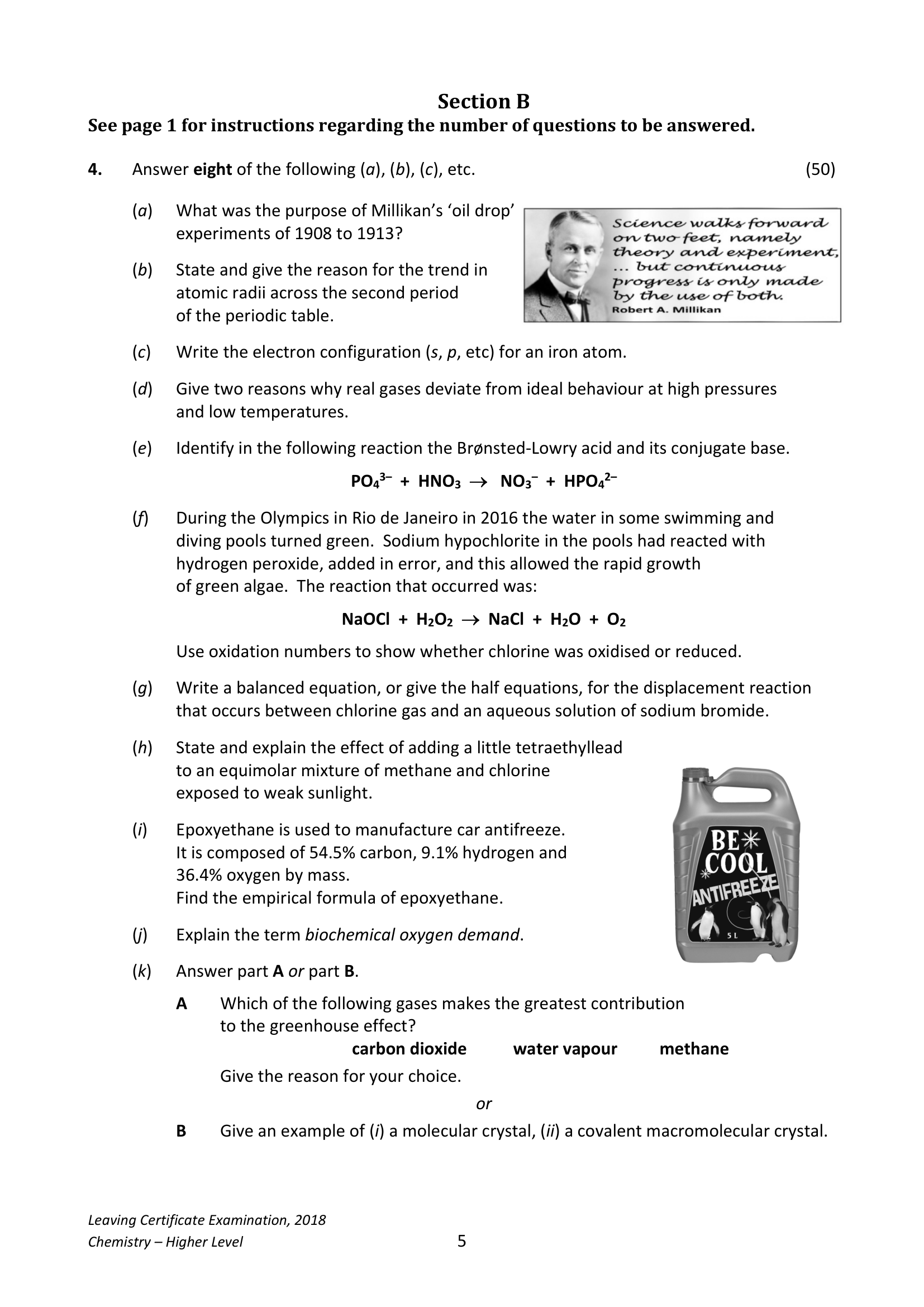 2018 Q4 question