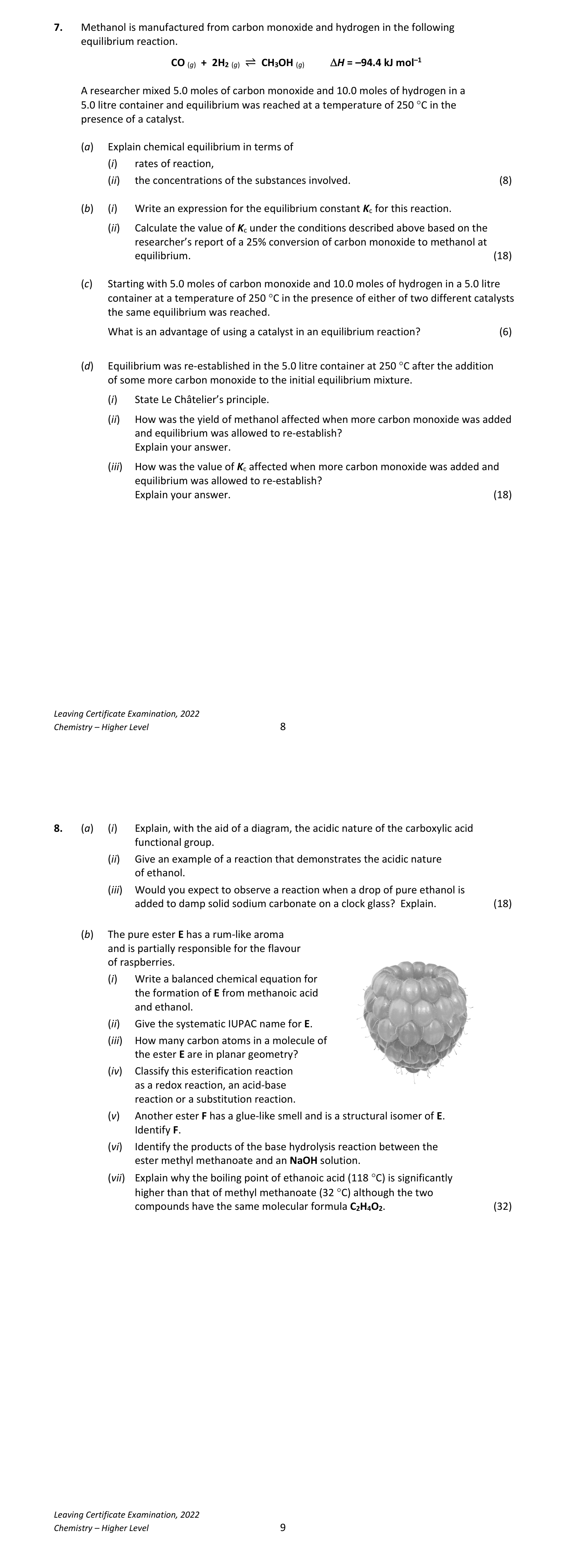 2022 Q7 question