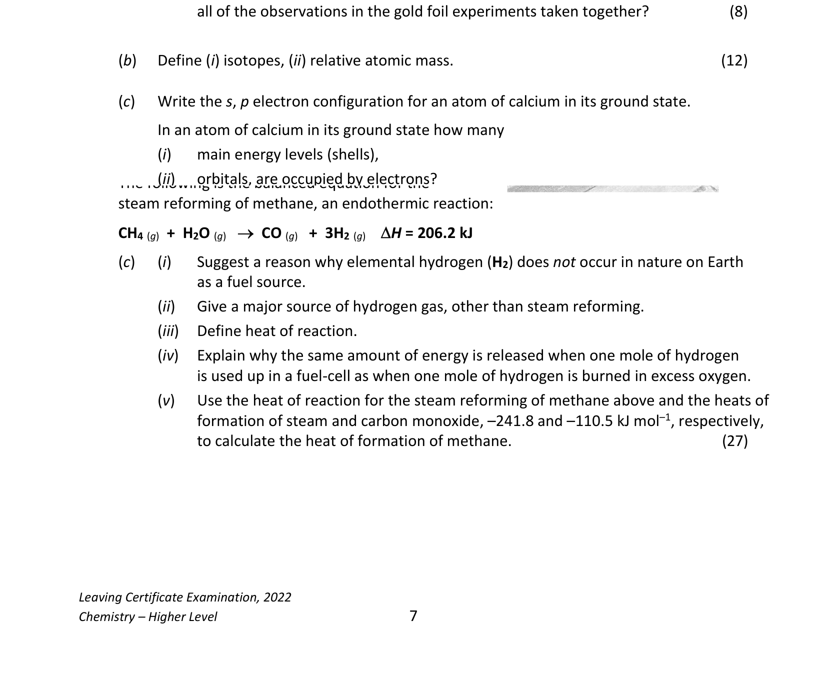 2022 Q5 question
