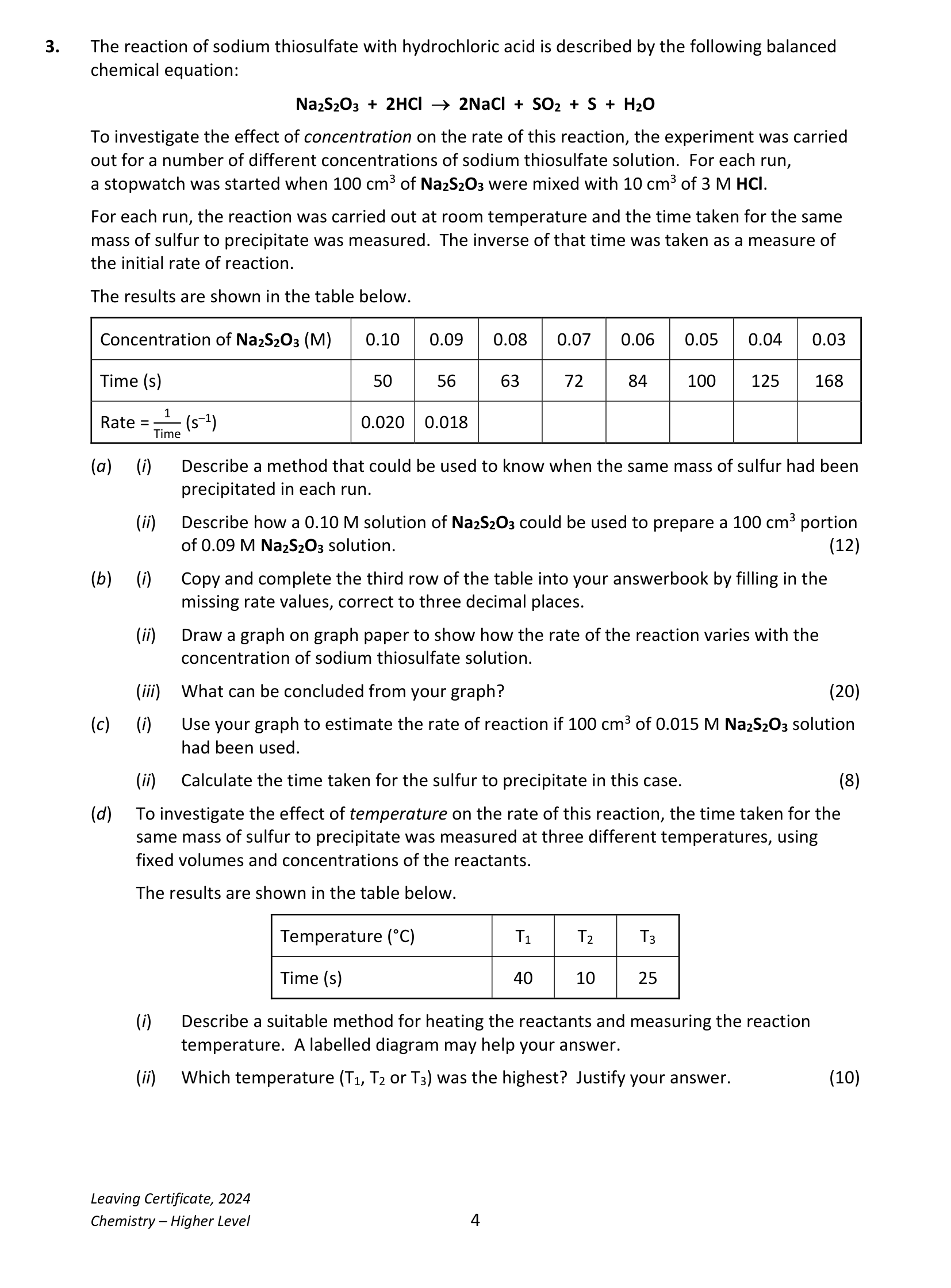 2024 Q3 question