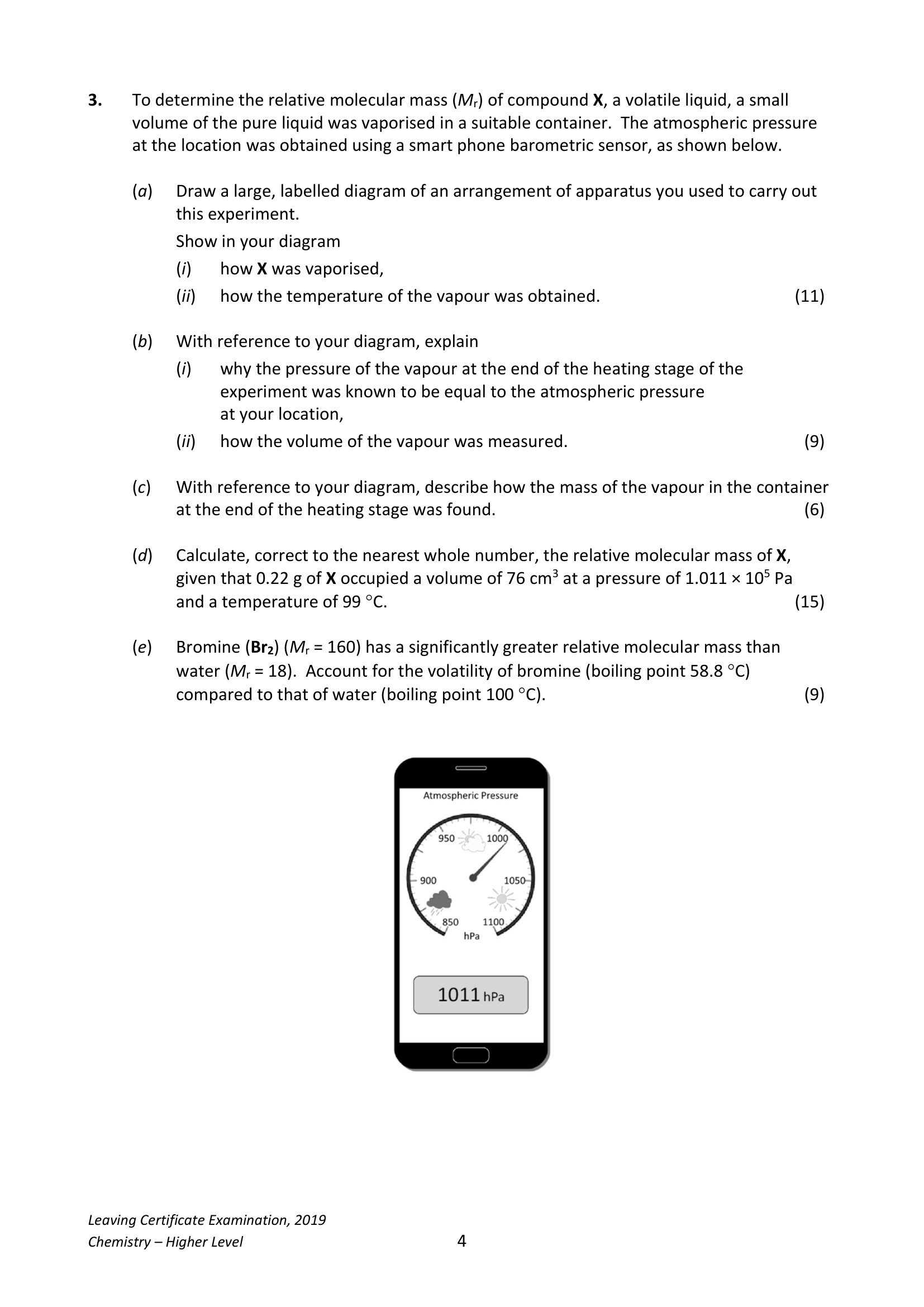 2019 Q3 question