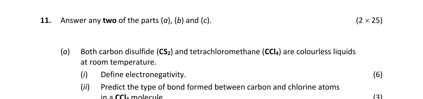 2018 Q11 question
