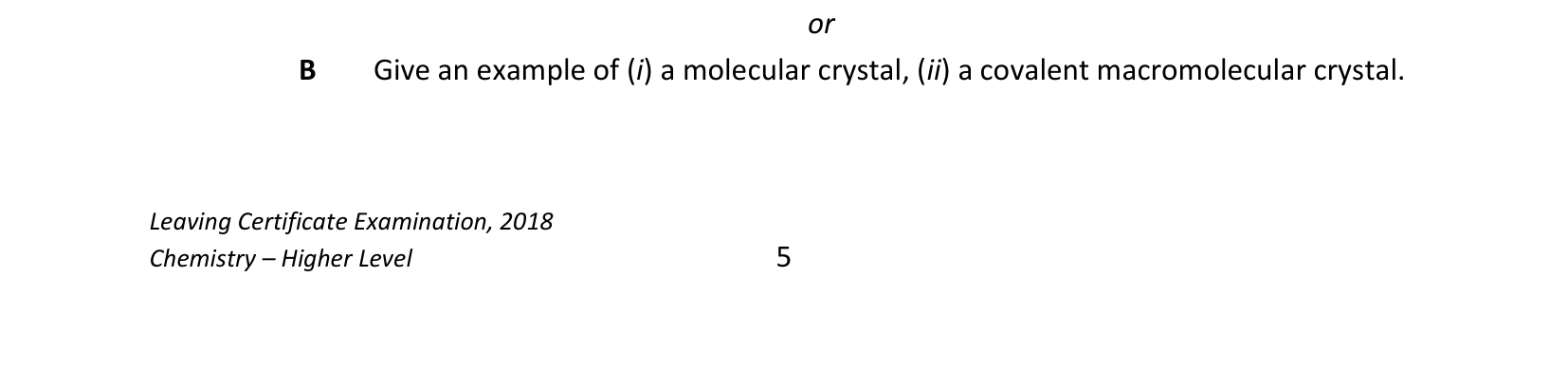 2018 Q4 question