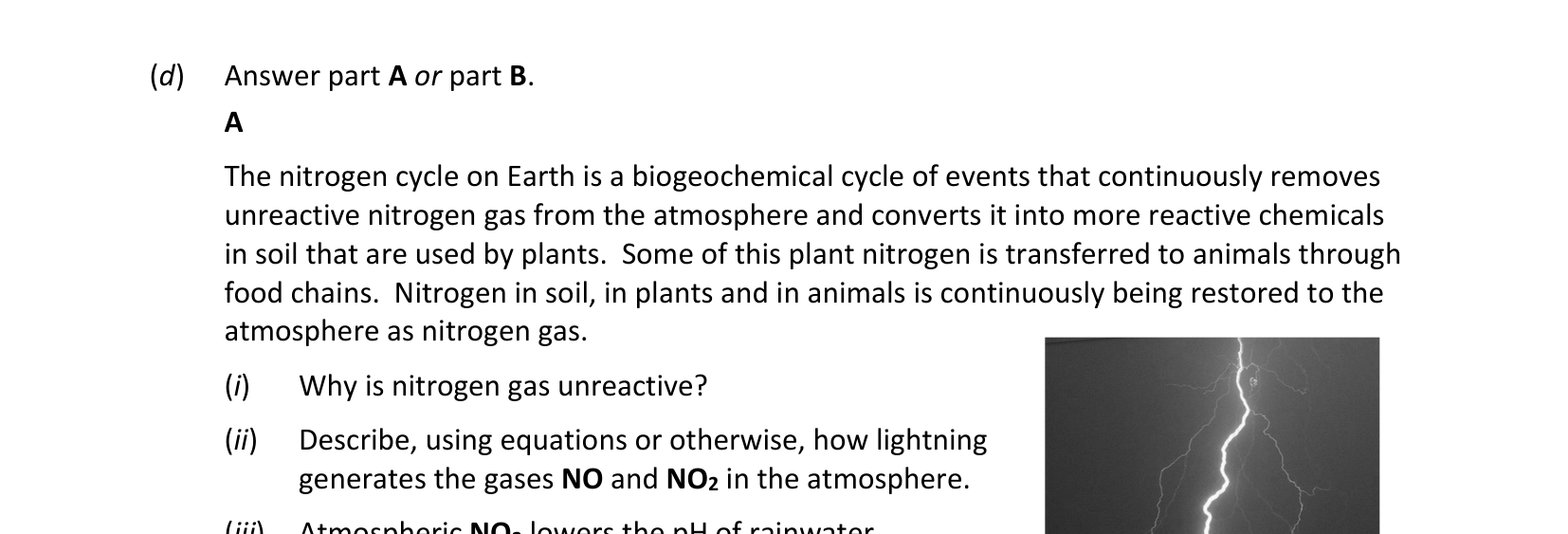 2021 Q11 question