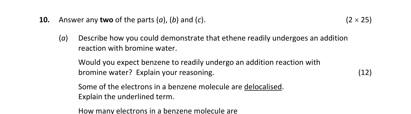 2018 Q10 question