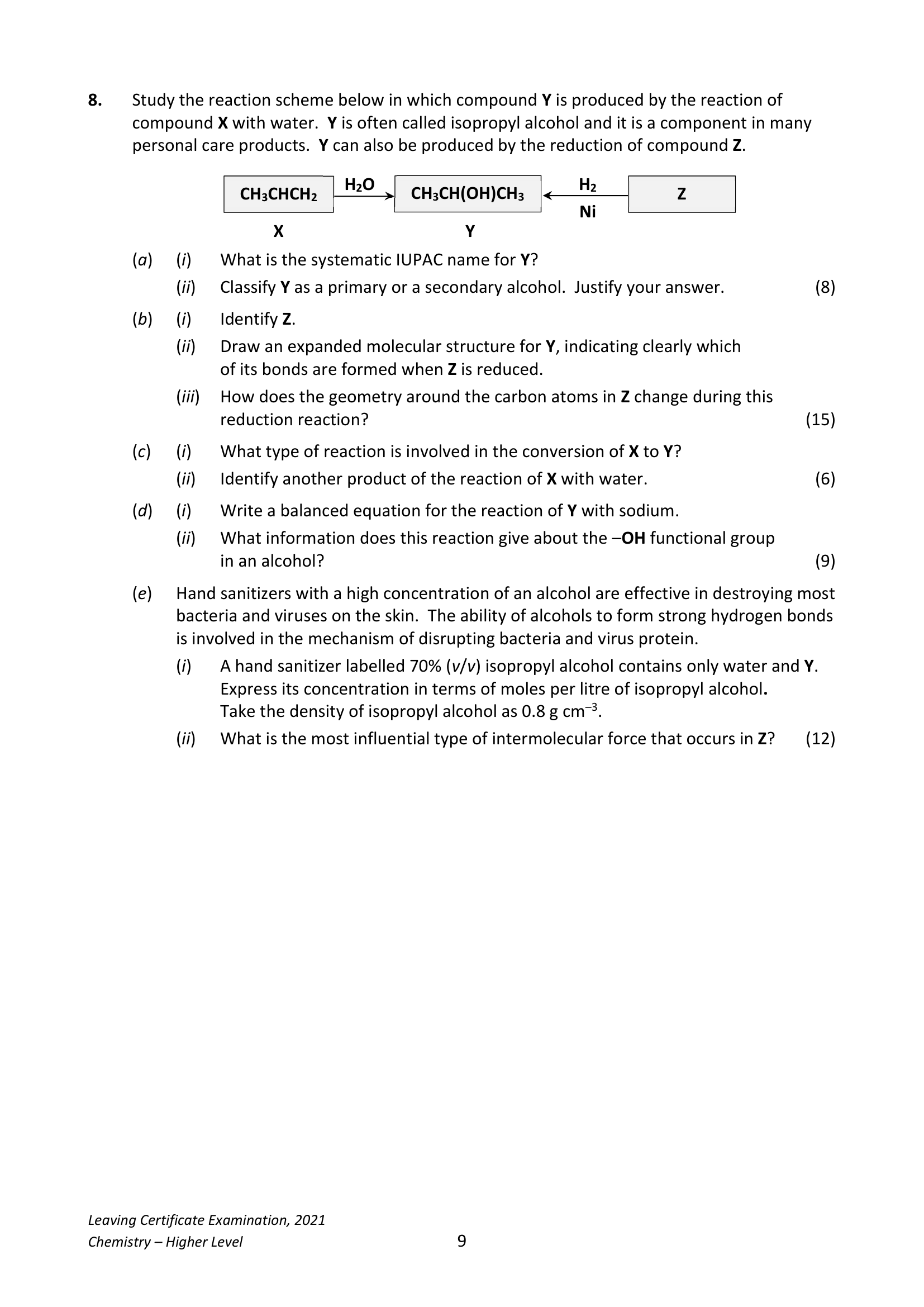 2021 Q8 question