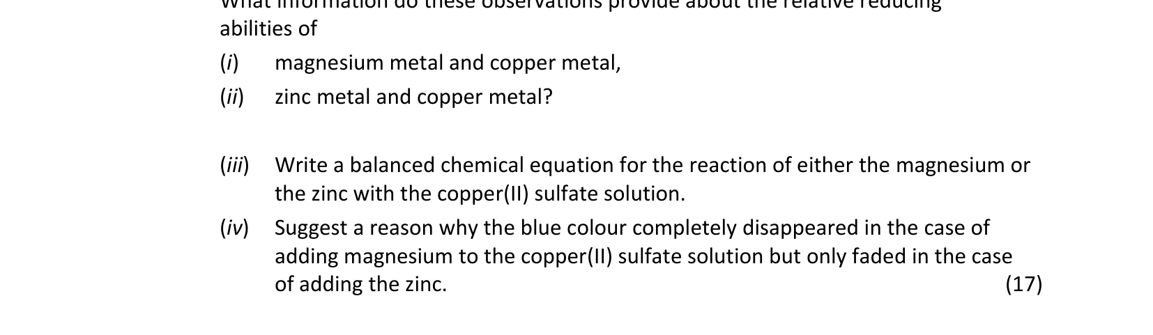 2021 Q3 question