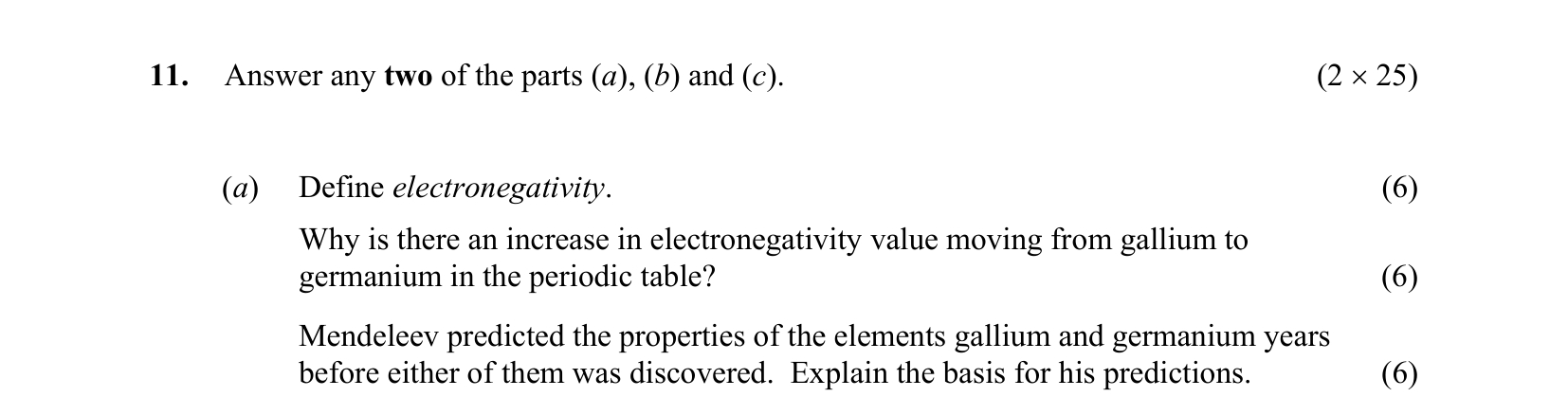 2015 Q11 question