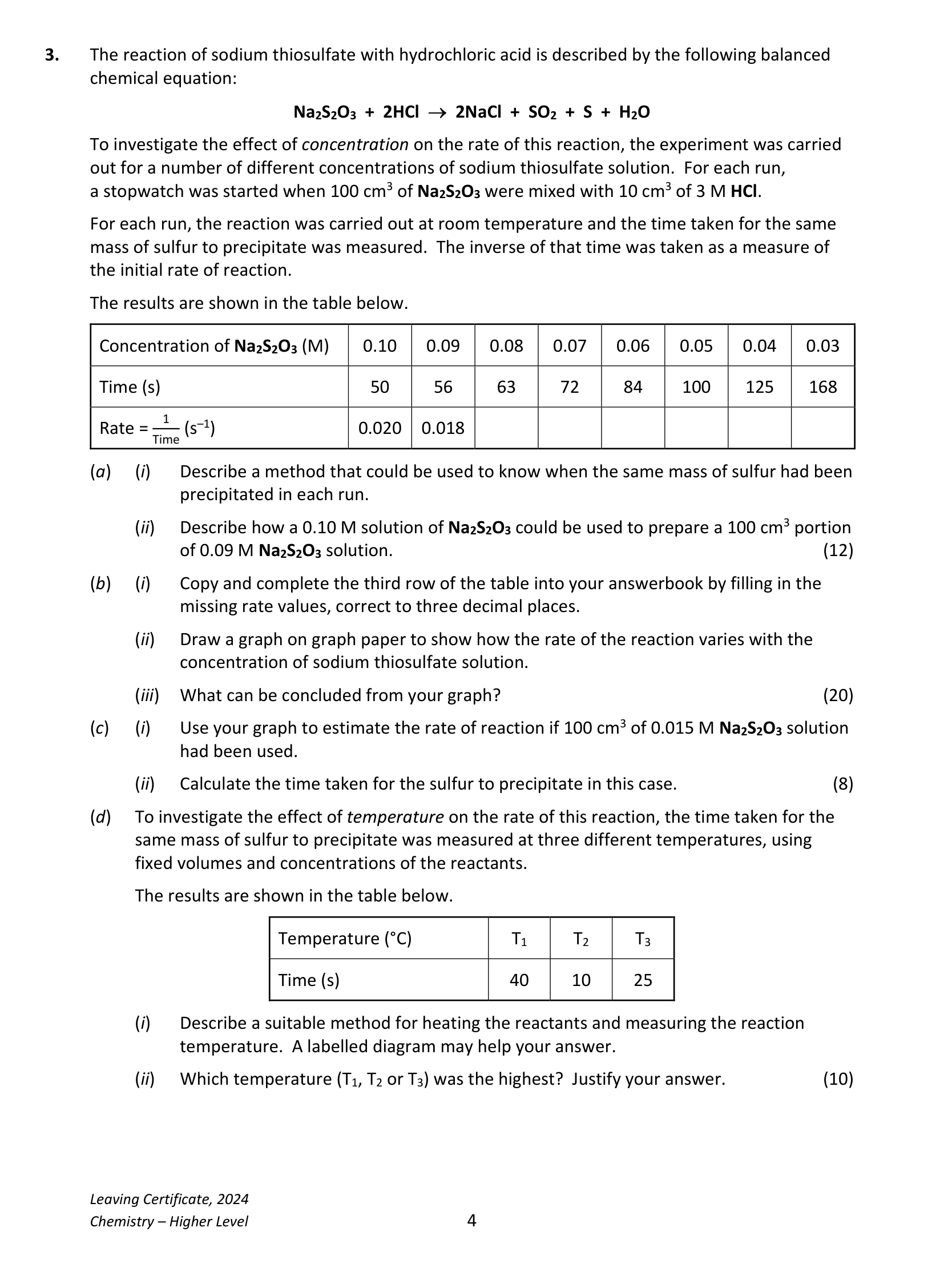 2024 Q3 question