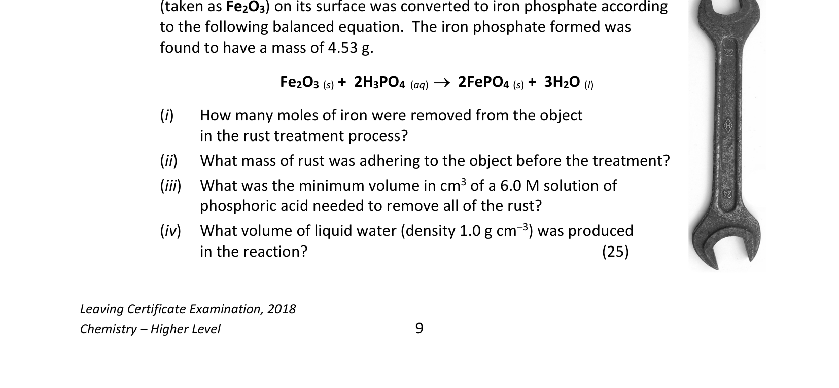 2018 Q10 question