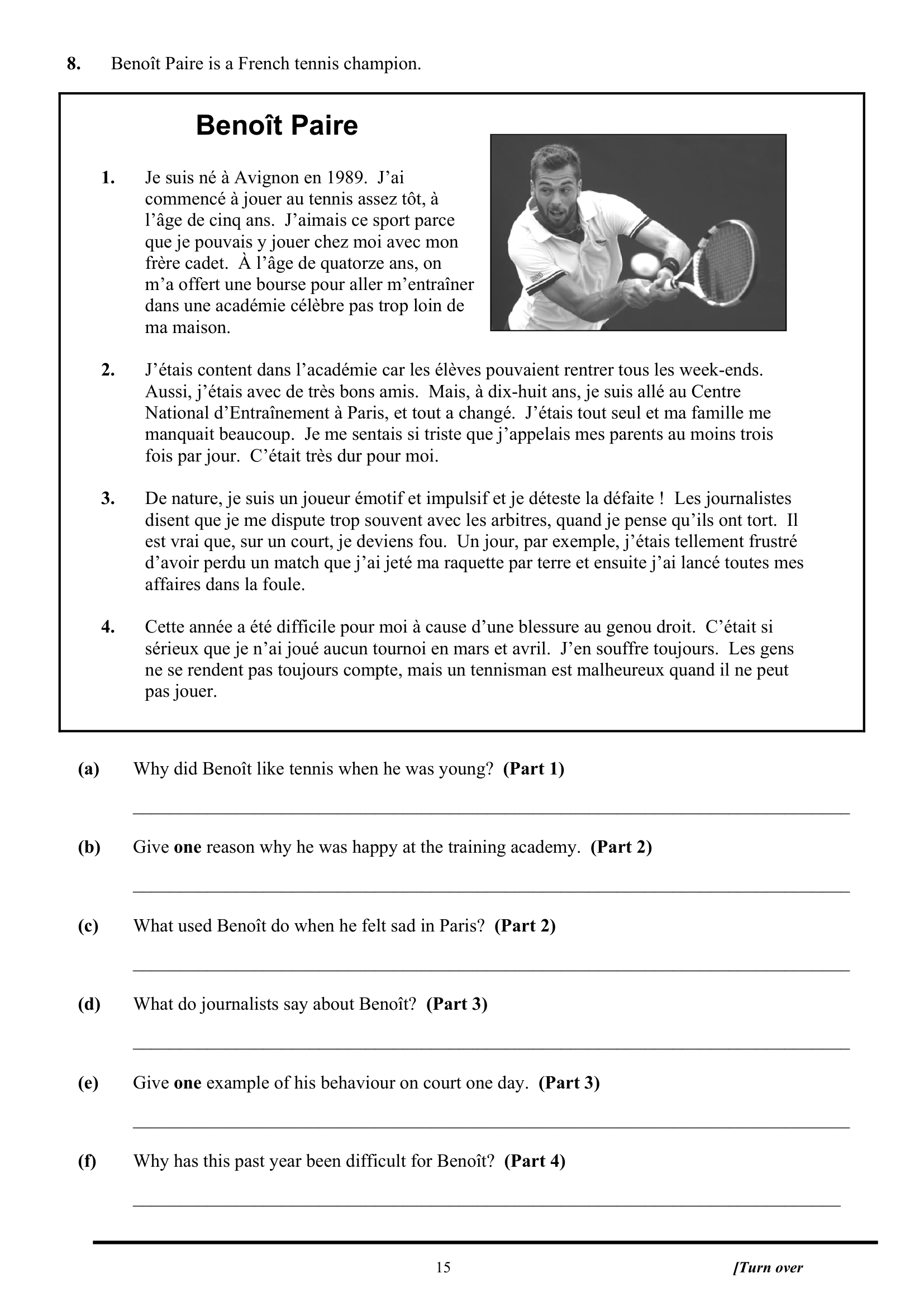 2015 Q8 question