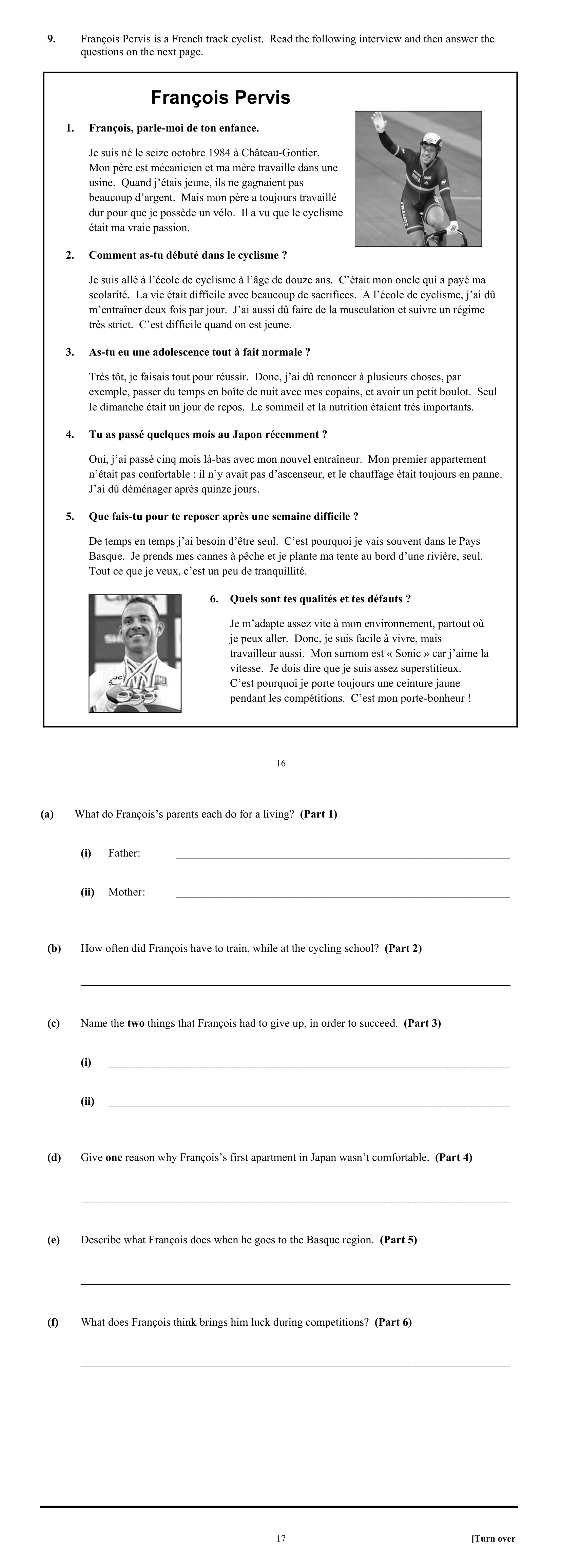 2016 Q9 question