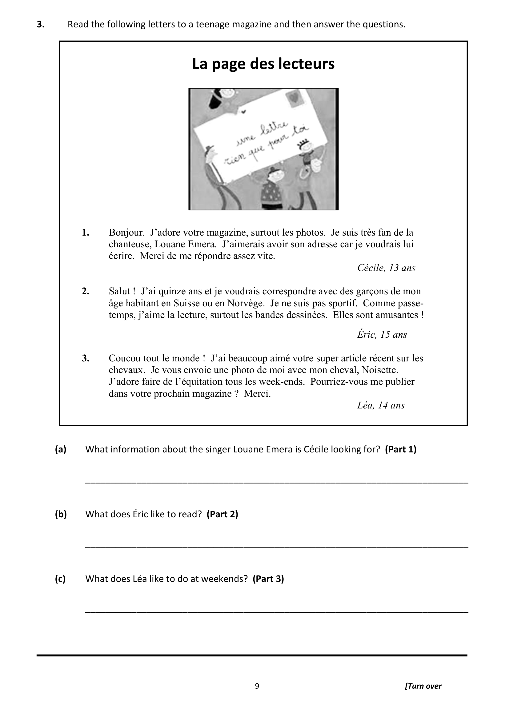 2017 Q3 question